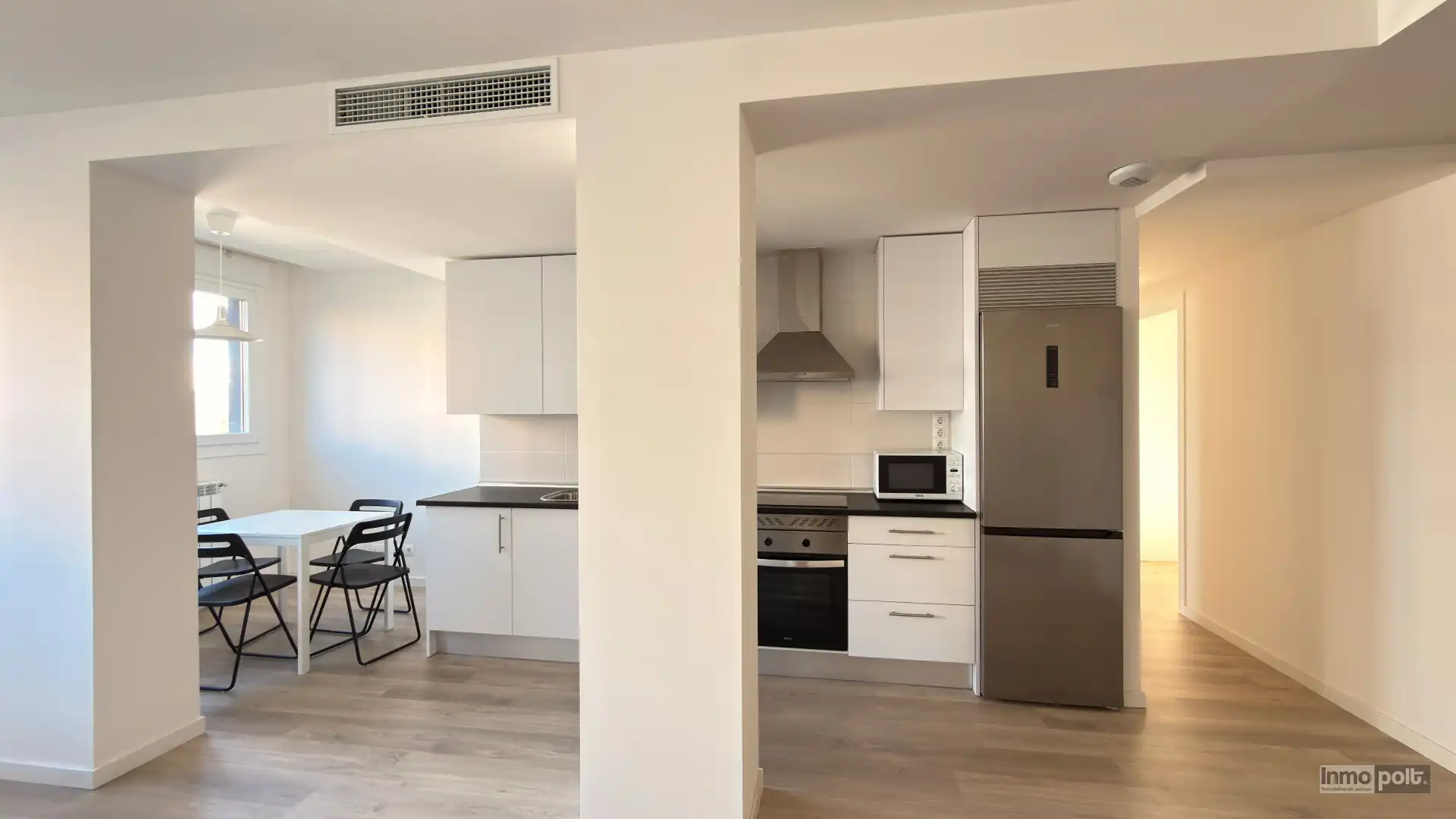 Cocina de Apartamento de alquiler en Tres Cantos con Aire acondicionado, Calefacción y Terraza