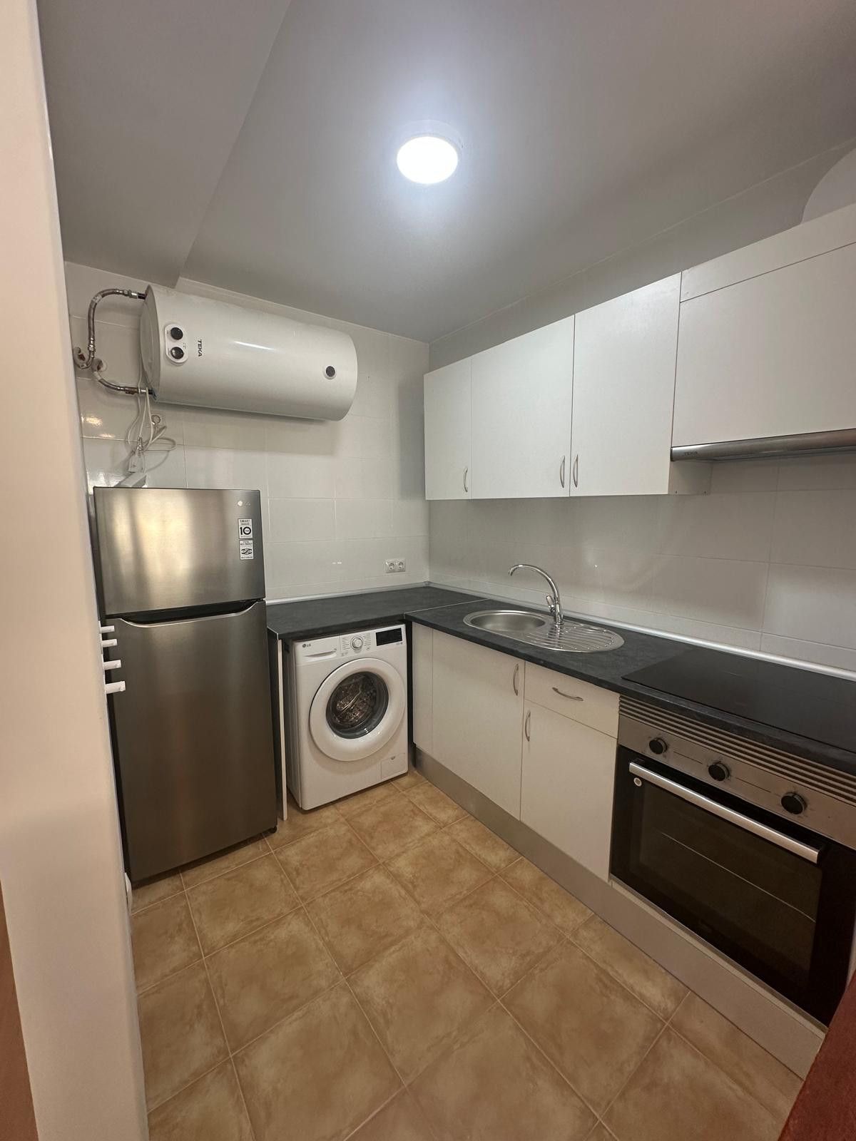 Küche von Dachboden zum Verkauf in Málaga Capital mit Terrasse