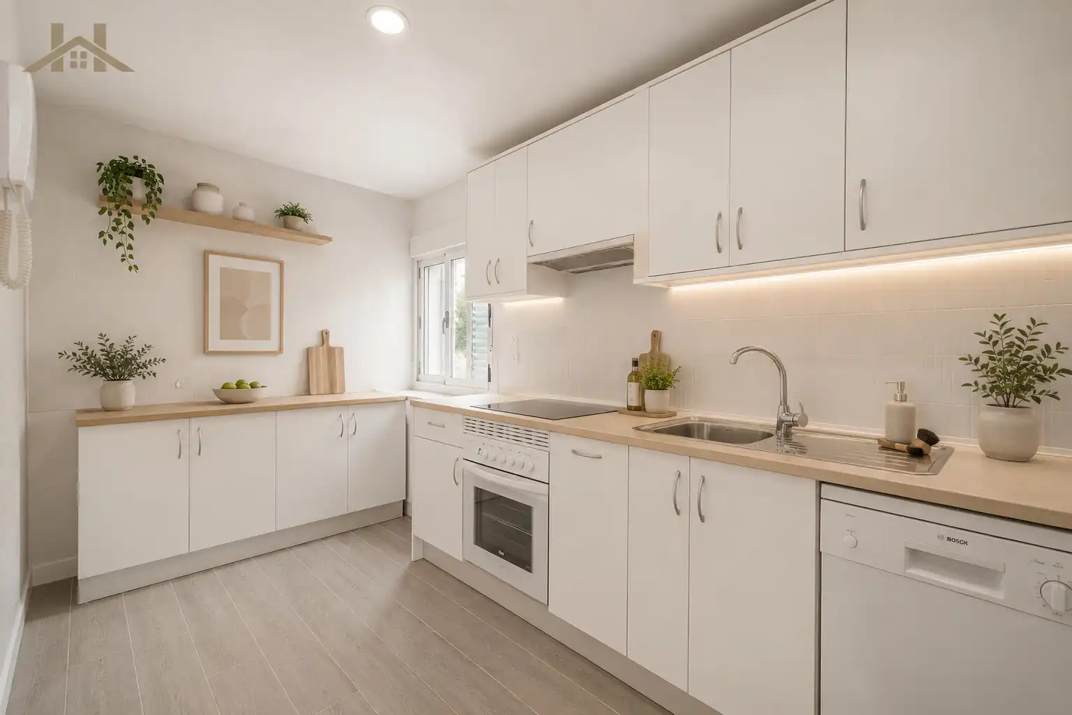 Cocina de Piso en venta en Villanueva del Pardillo con Calefacción y Horno
