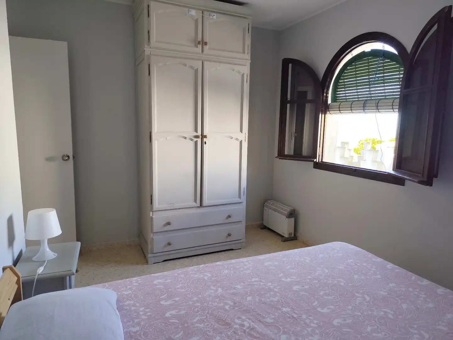 Schlafzimmer von Wohnung zur Miete in Sanlúcar de Barrameda mit Klimaanlage, Heizung und Möbliert