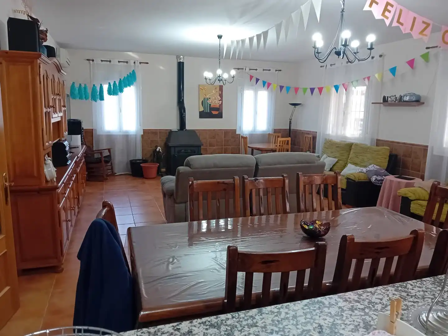 Comedor de Casa o chalet en venta en Carrión de Calatrava con Aire acondicionado, Calefacción y Terraza