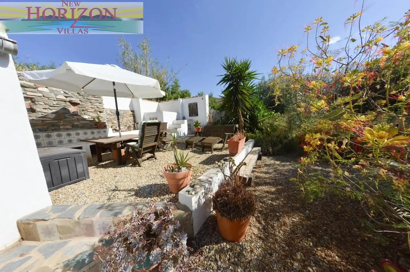Garden of Houses for sale in Lubrín  with Private garden and Terrace
