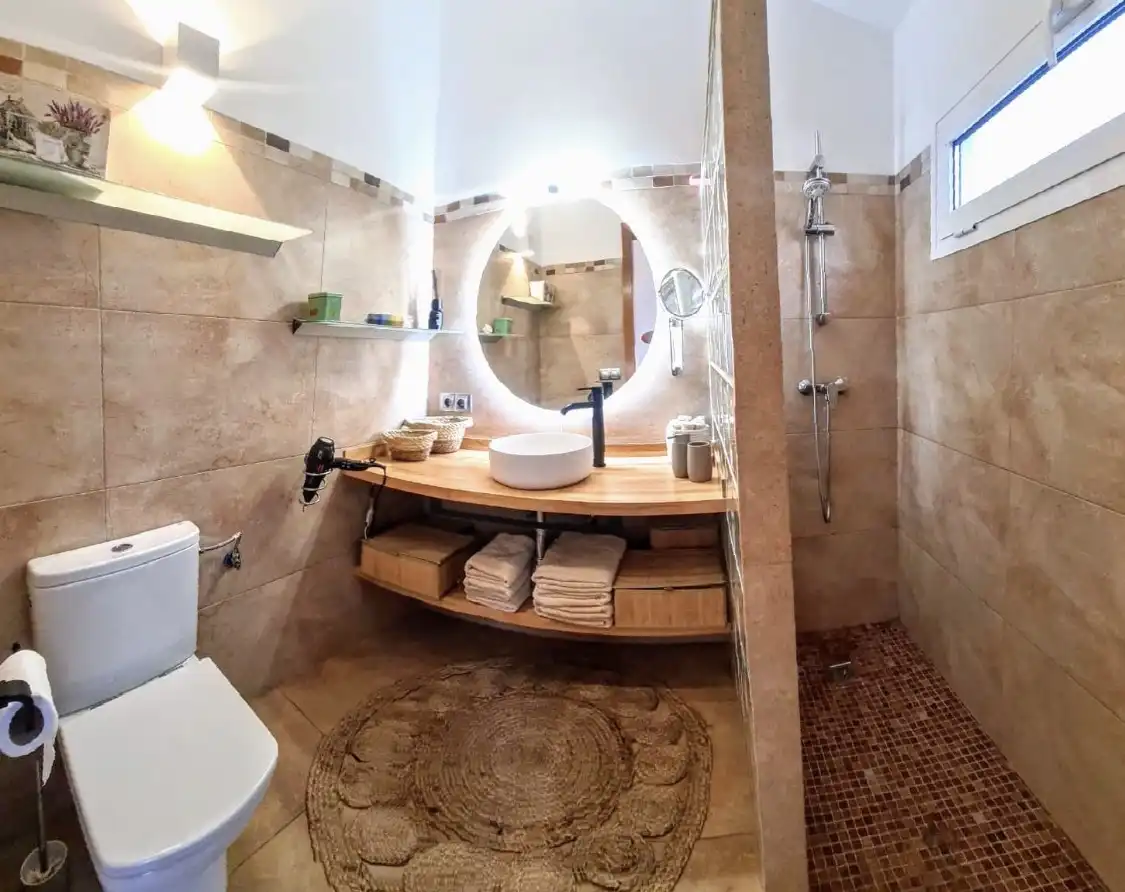 Bathroom of Lofts for rent in Ciutadella de Menorca  with Air Conditioner, Parquet flooring and Terrace