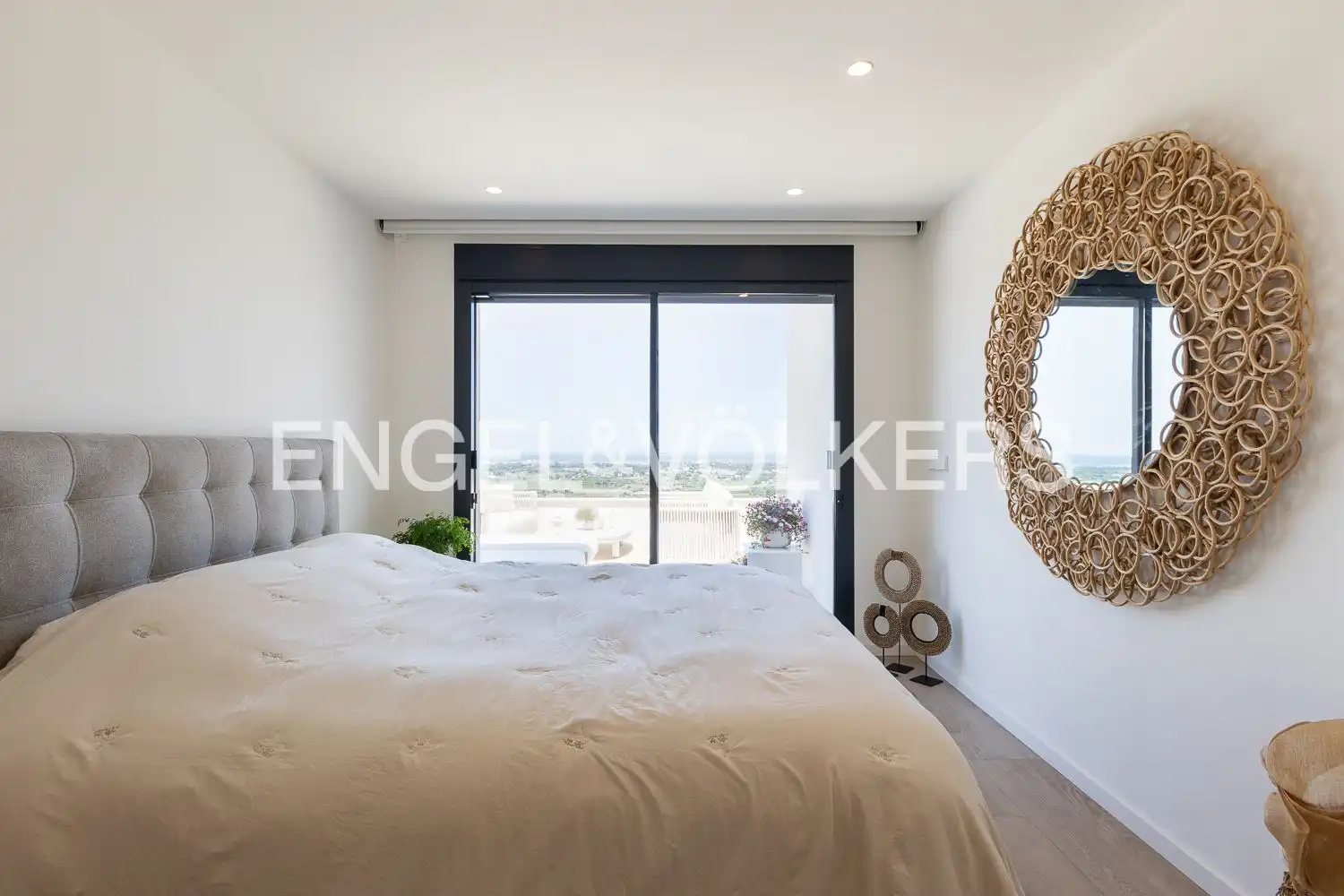 Bedroom of Attic for rent in Pedreguer  with Air Conditioner, Heating and Terrace