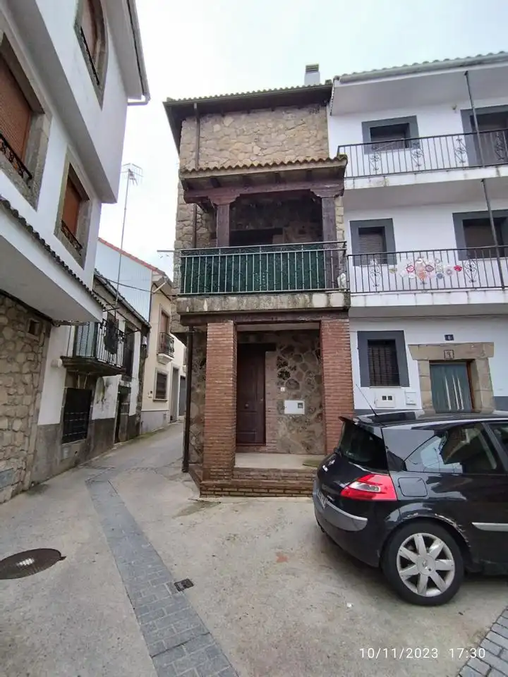 Vista exterior de Finca rústica en venta en Cabezabellosa con Terraza