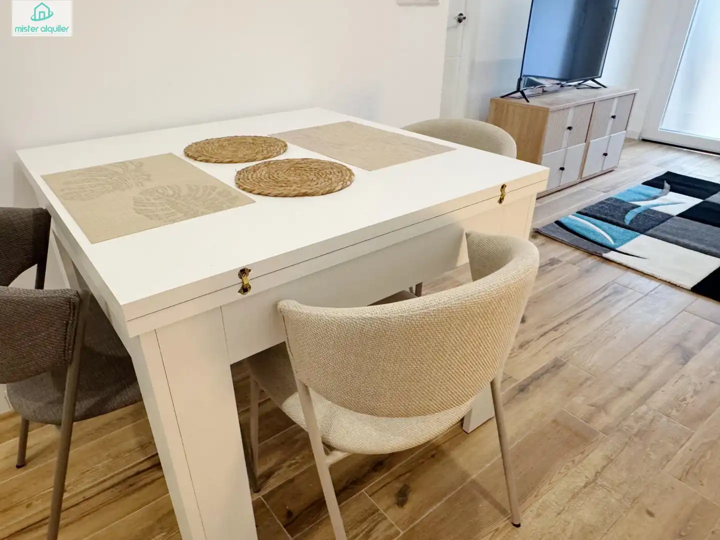 Comedor de Planta baja de alquiler en San Vicente del Raspeig / Sant Vicent del Raspeig con Aire acondicionado, Calefacción y Amueblado