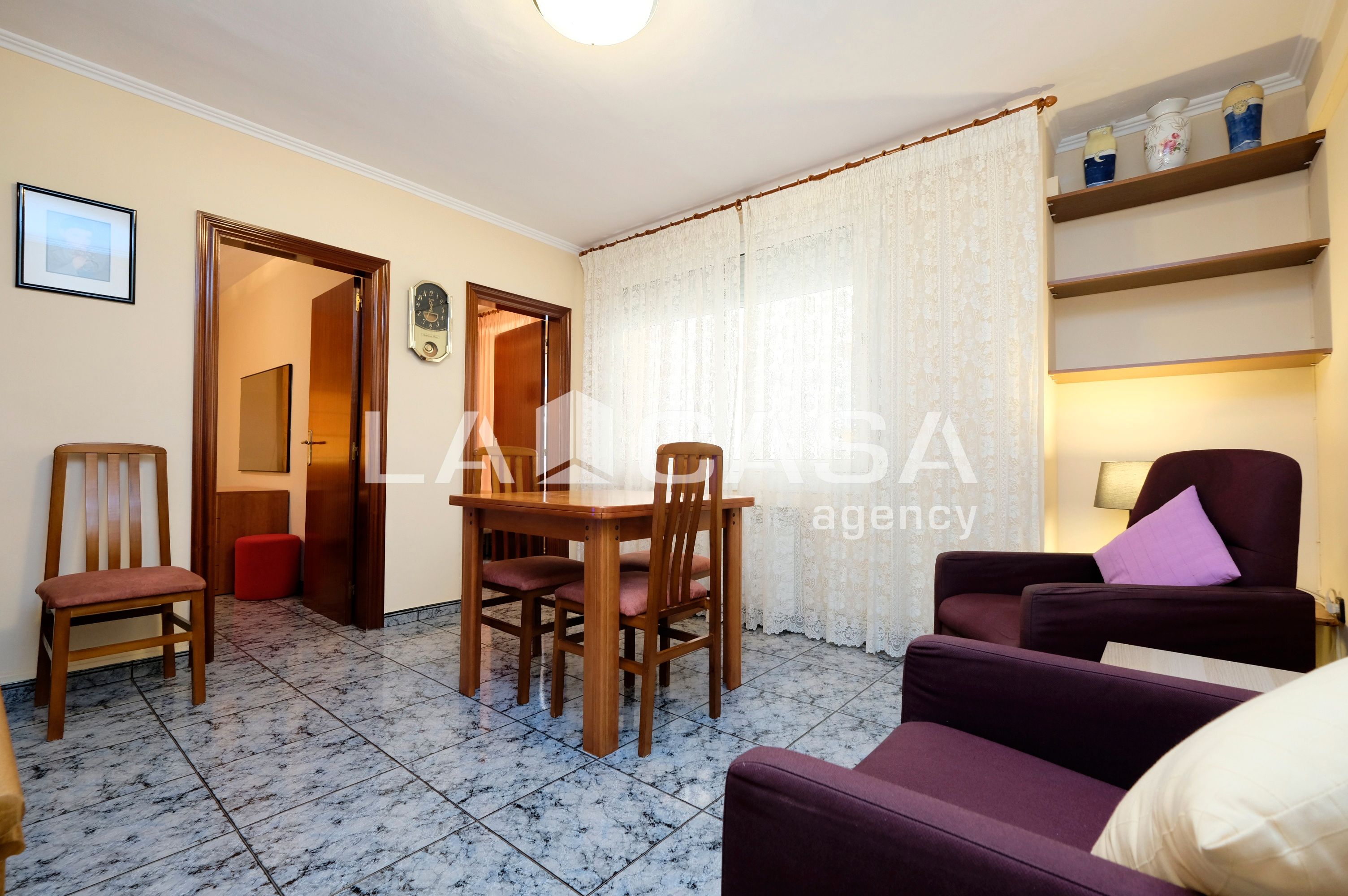 Living room of Flat for sale in  Barcelona Capital  with Heating
