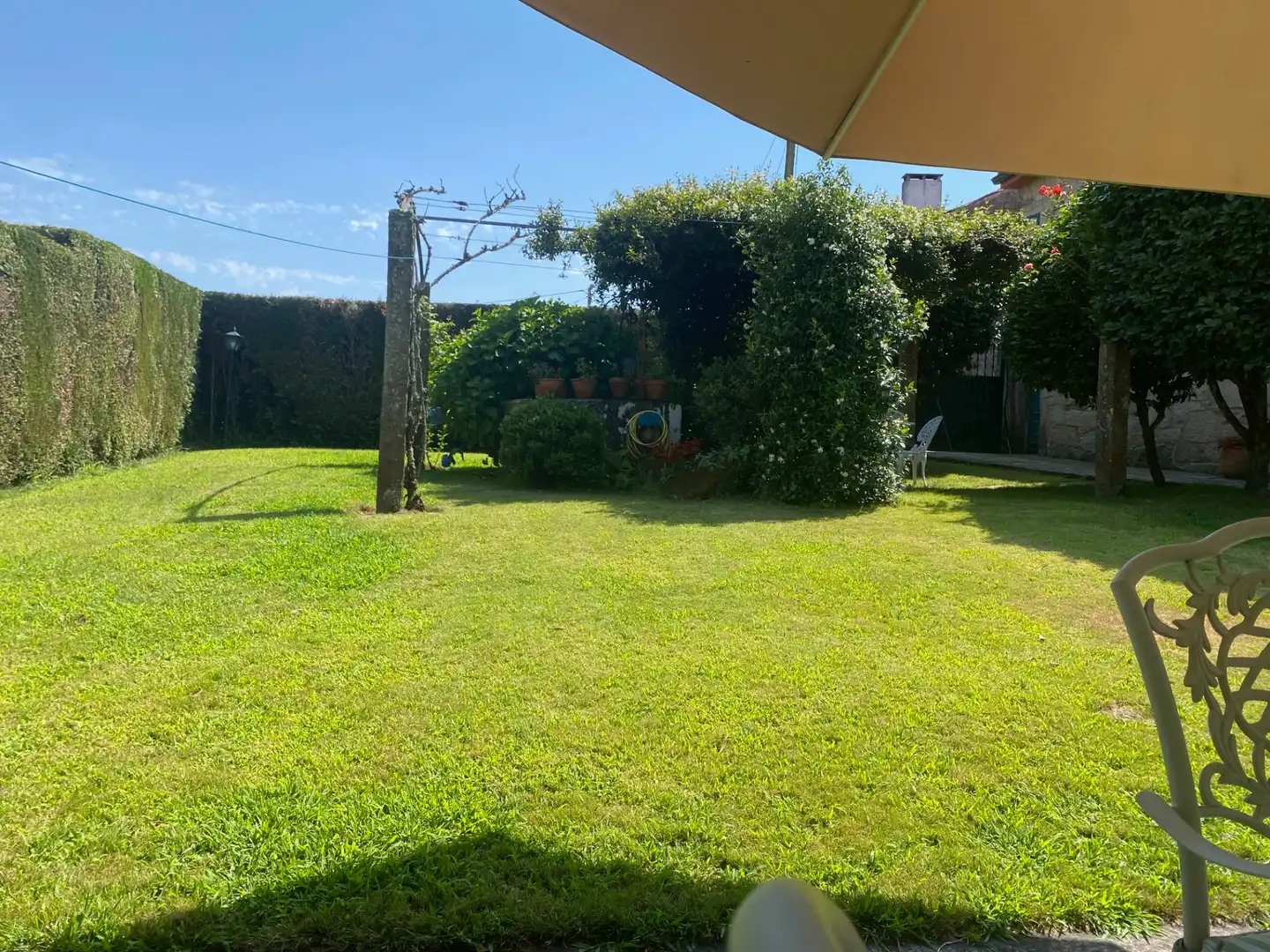 Jardín de Casa adosada en venta en Brión con Calefacción, Jardín privado y Terraza
