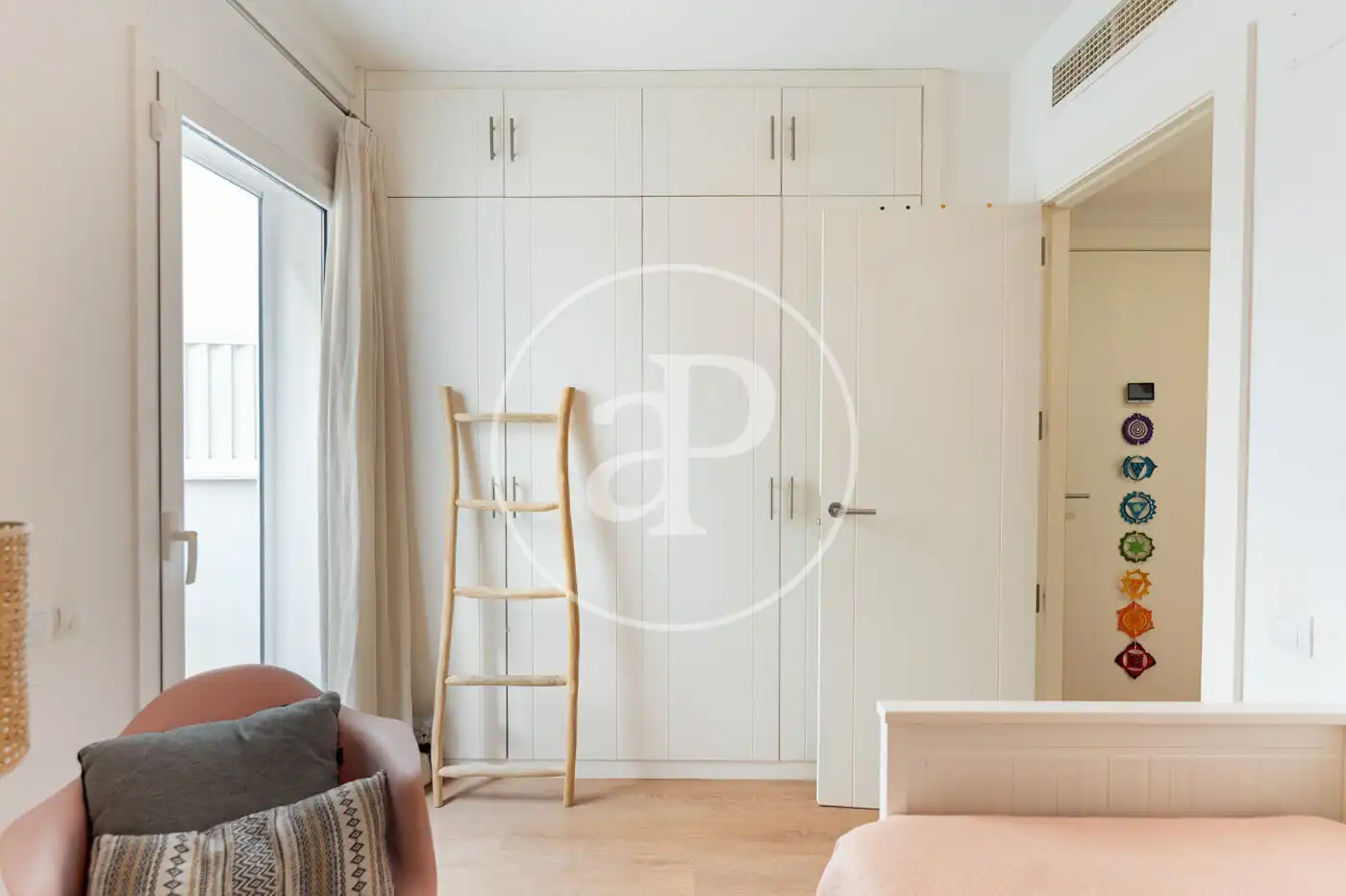 Bedroom of Flat for sale in  Palma de Mallorca  with Air Conditioner, Heating and Terrace