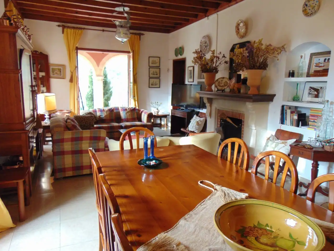 Dining room of Country homes for sale in Bunyola  with Private garden, Terrace and Storage room
