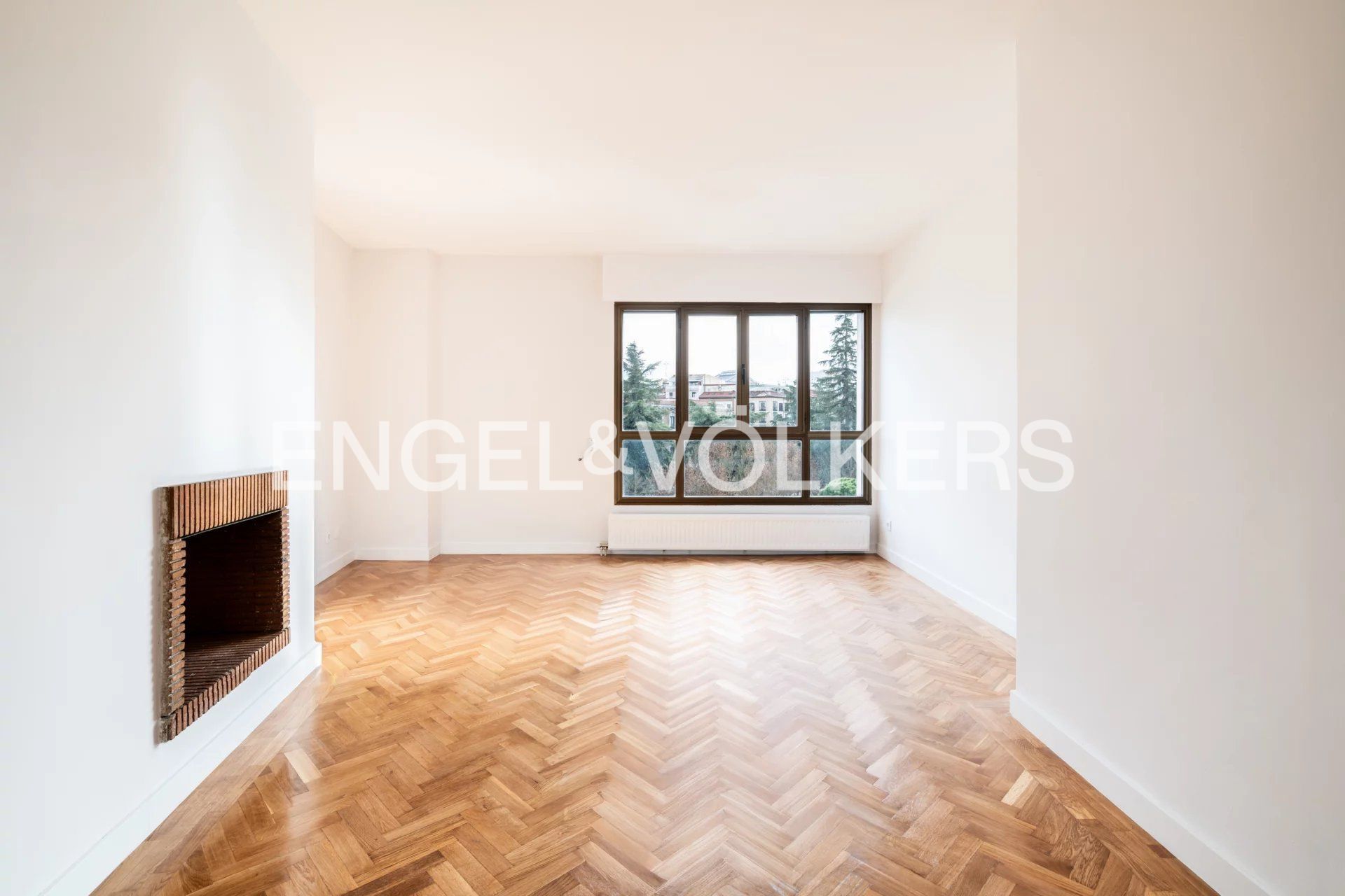 Sala de estar de Piso de alquiler en  Madrid Capital con Aire acondicionado y Calefacción