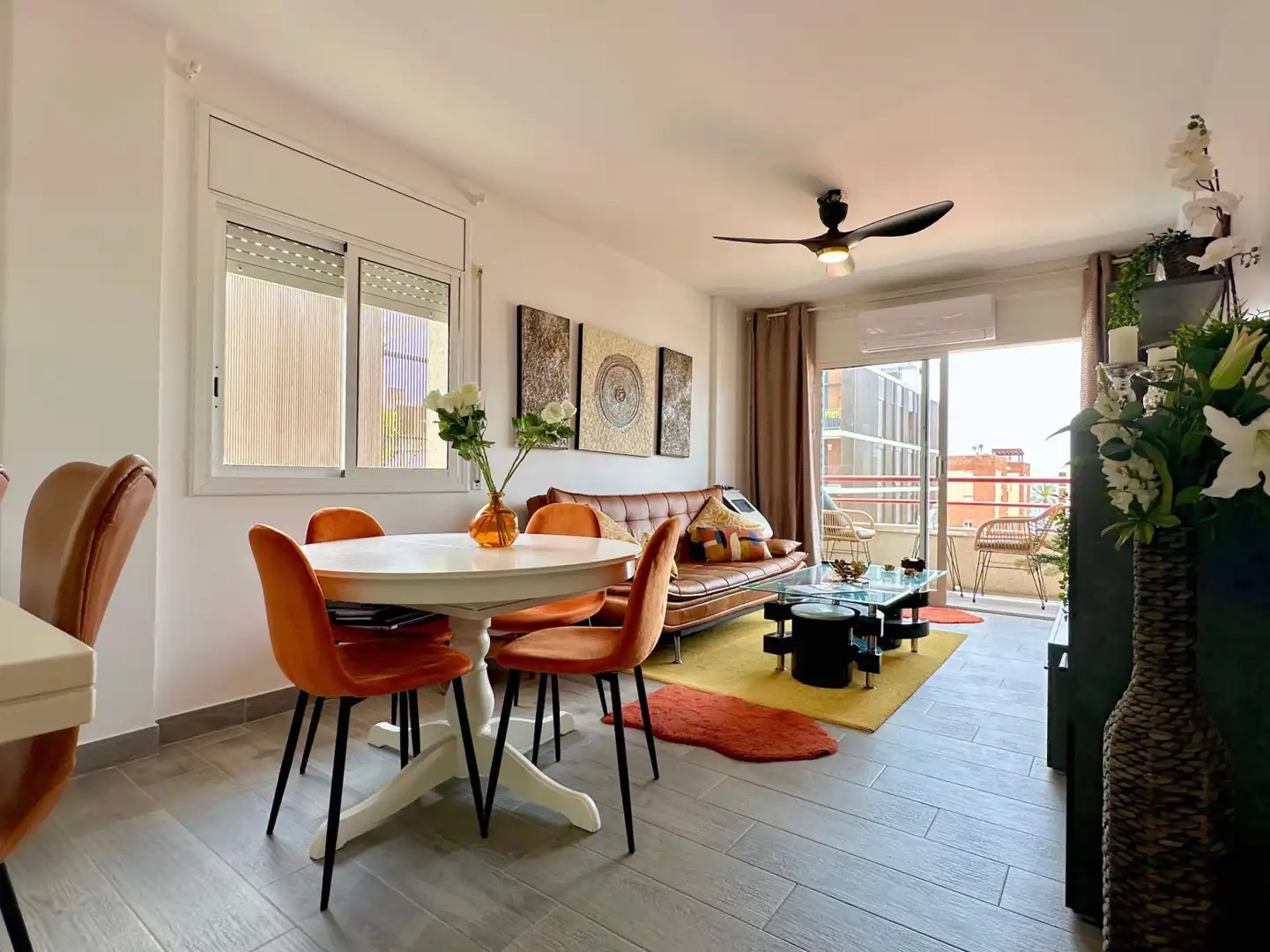 Sala de estar de Ático en venta en Calafell con Aire acondicionado, Calefacción y Terraza