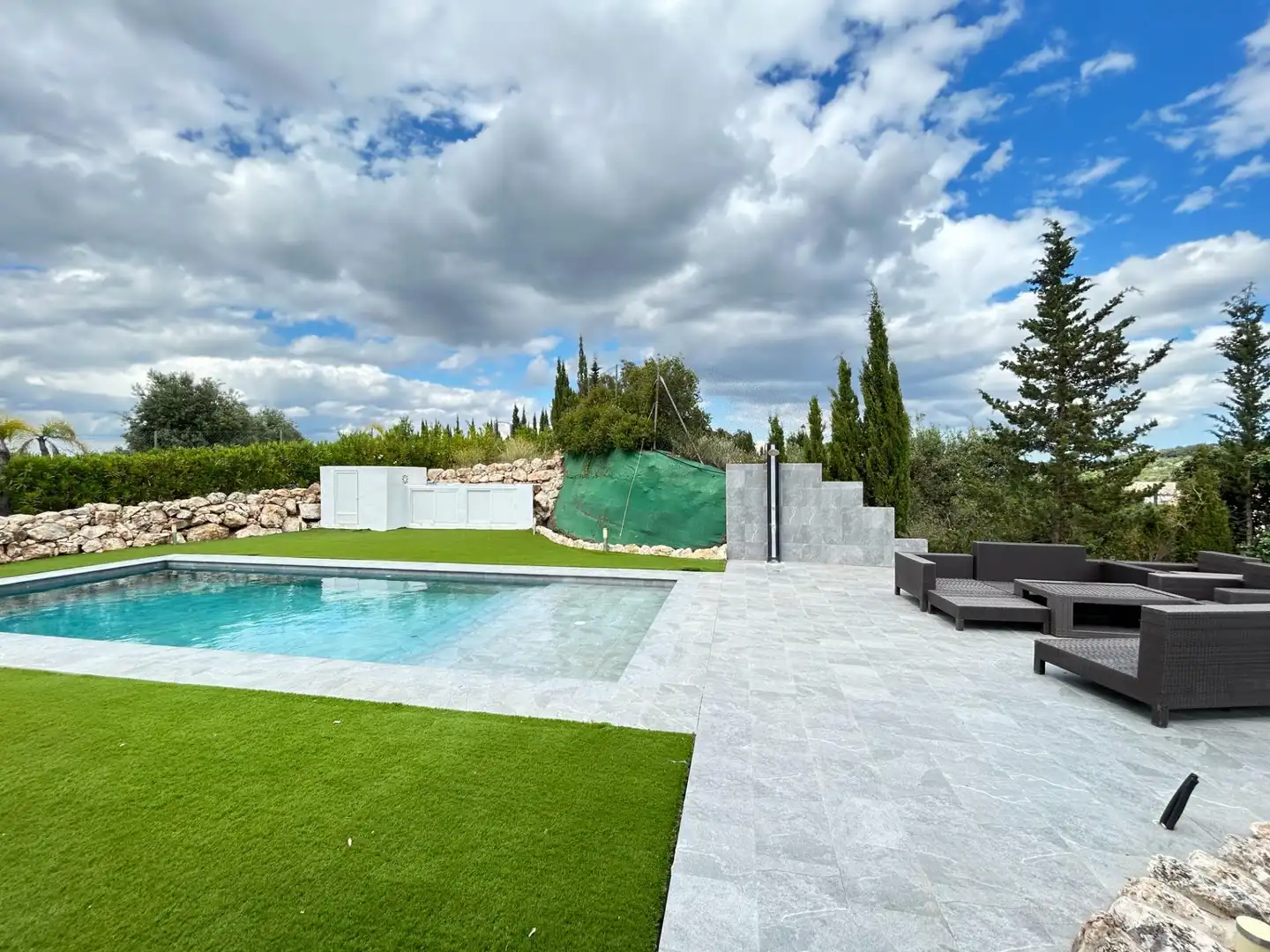 Piscina de Casa o chalet en venta en Coín con Aire acondicionado, Calefacción y Jardín privado