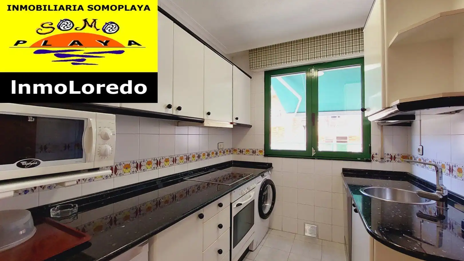 Küche von Wohnung zur Miete in Ribamontán al Mar mit Terrasse, Möbliert und Gemeinschaftspool
