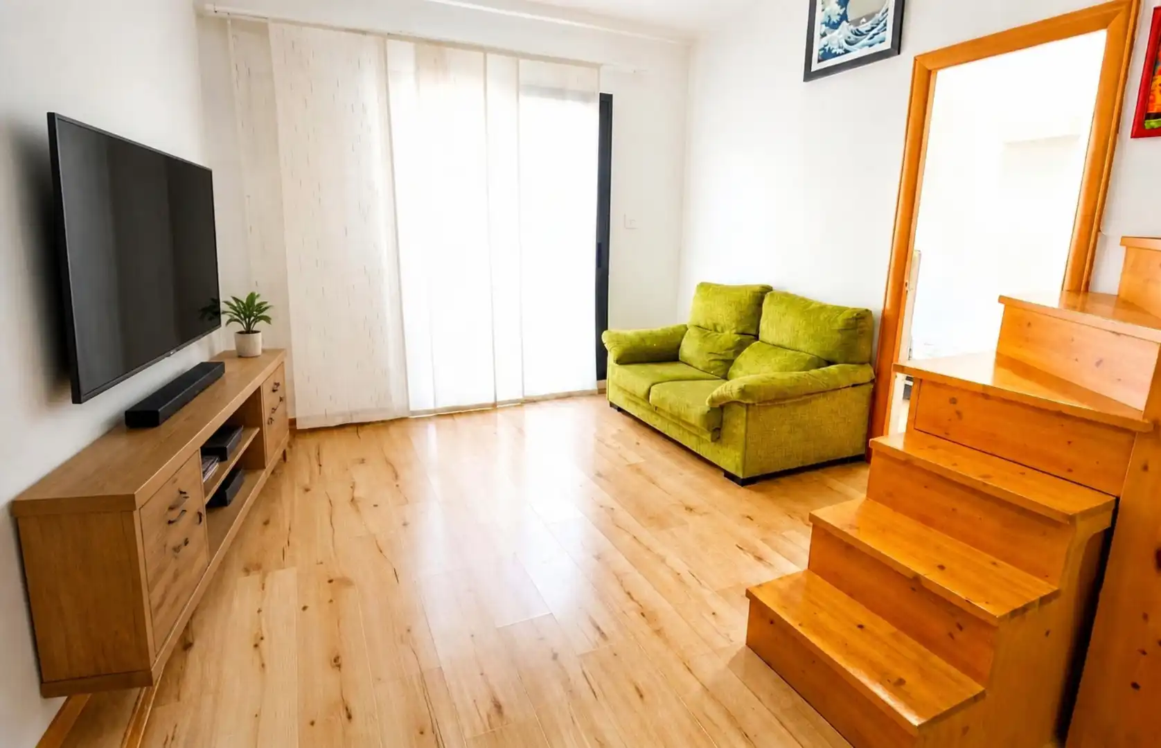Sala de estar de Piso en venta en Barcelona con Aire acondicionado