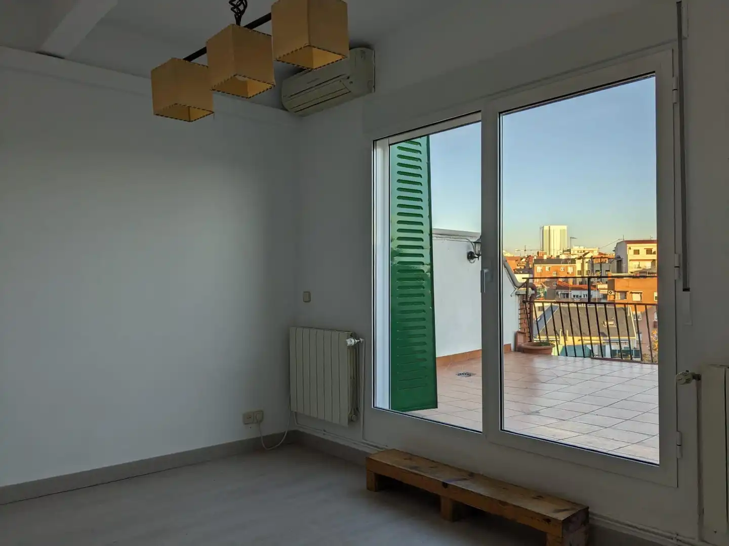 Balcony of Attic for rent in Madrid  with Air Conditioner, Heating and Terrace
