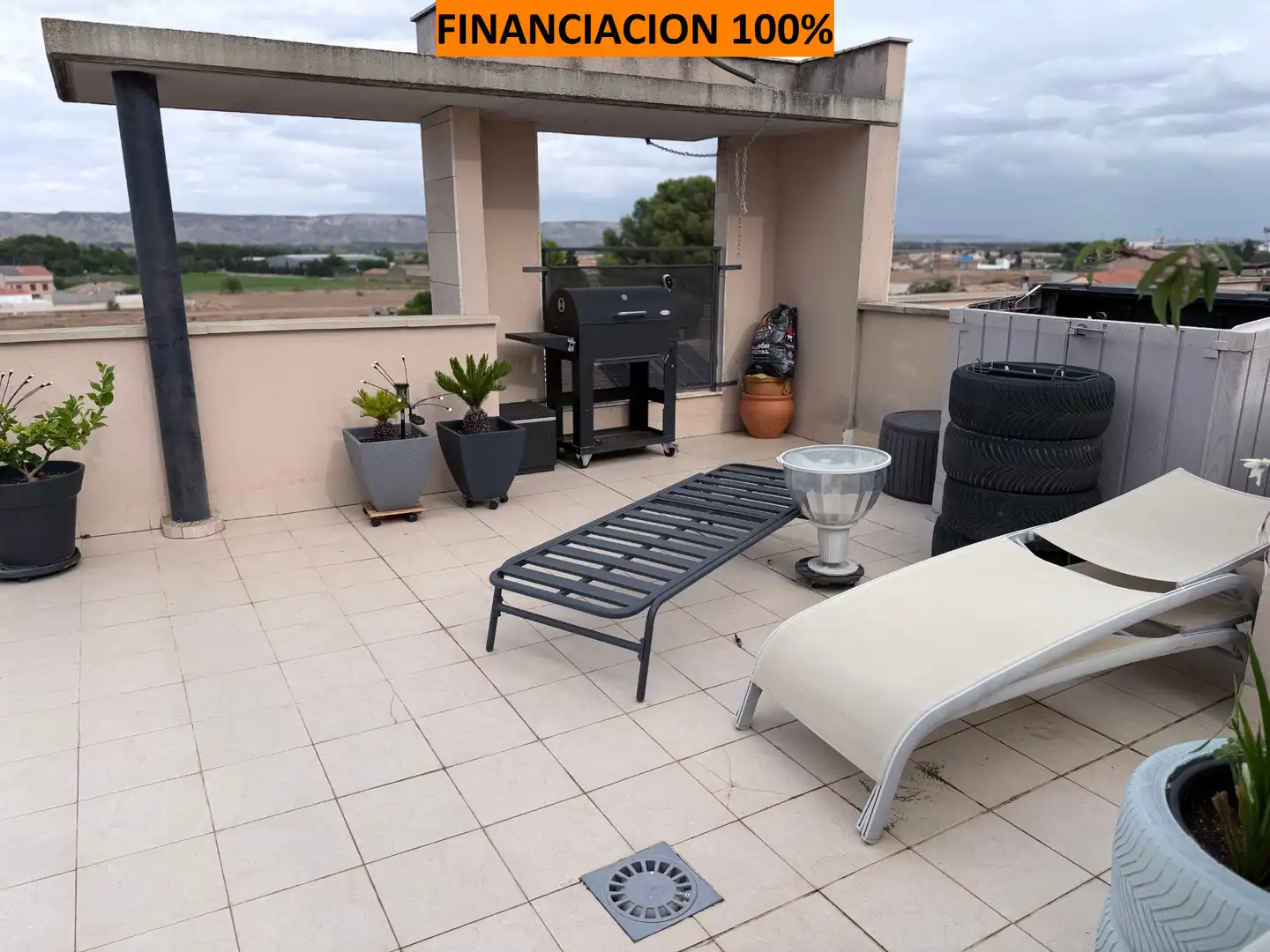 Terrassa de Àtic en venda en Barrios rurales del oeste