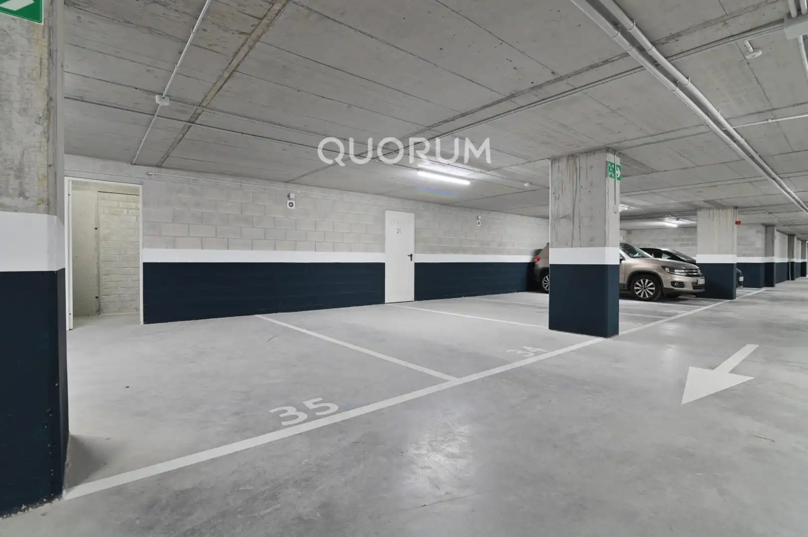 Parking of Flat for rent in Bilbao   with Heating, Terrace and Storage room