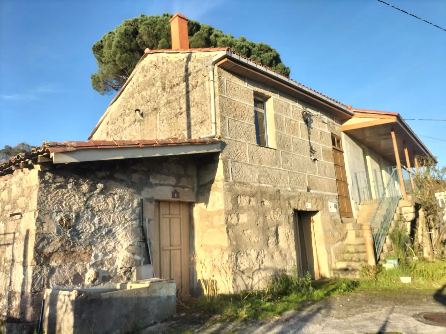 Vista exterior de Finca rústica en venta en Ourense Capital  con Jardín privado, Terraza y Balcón