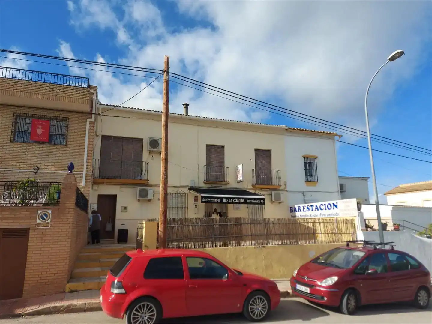 Vista exterior de Piso en venta en Casariche con Trastero, Amueblado y Balcón