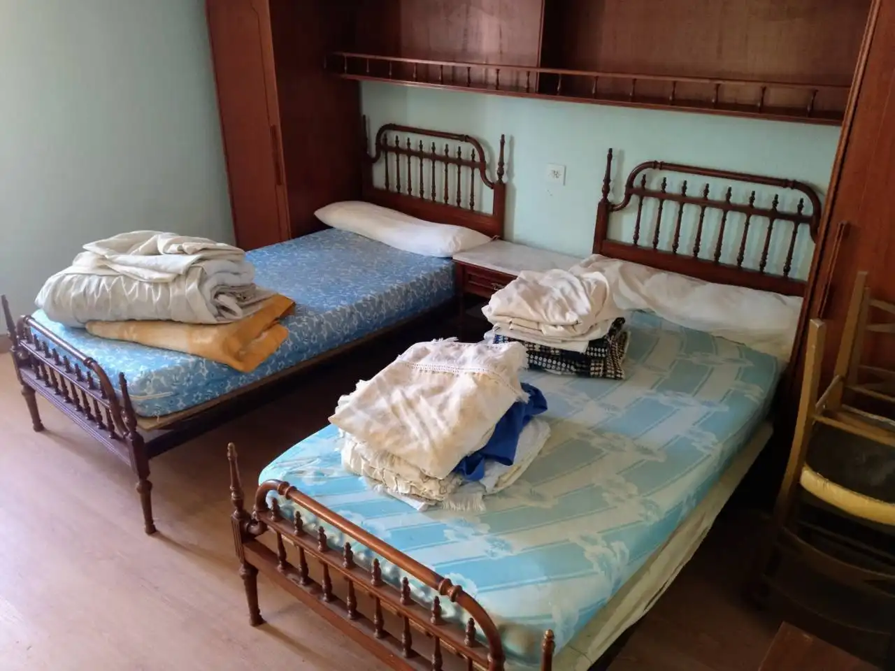 Schlafzimmer von Wohnung zum Verkauf in Merindad de Cuesta-Urria mit Heizung, Abstellraum und Möbliert