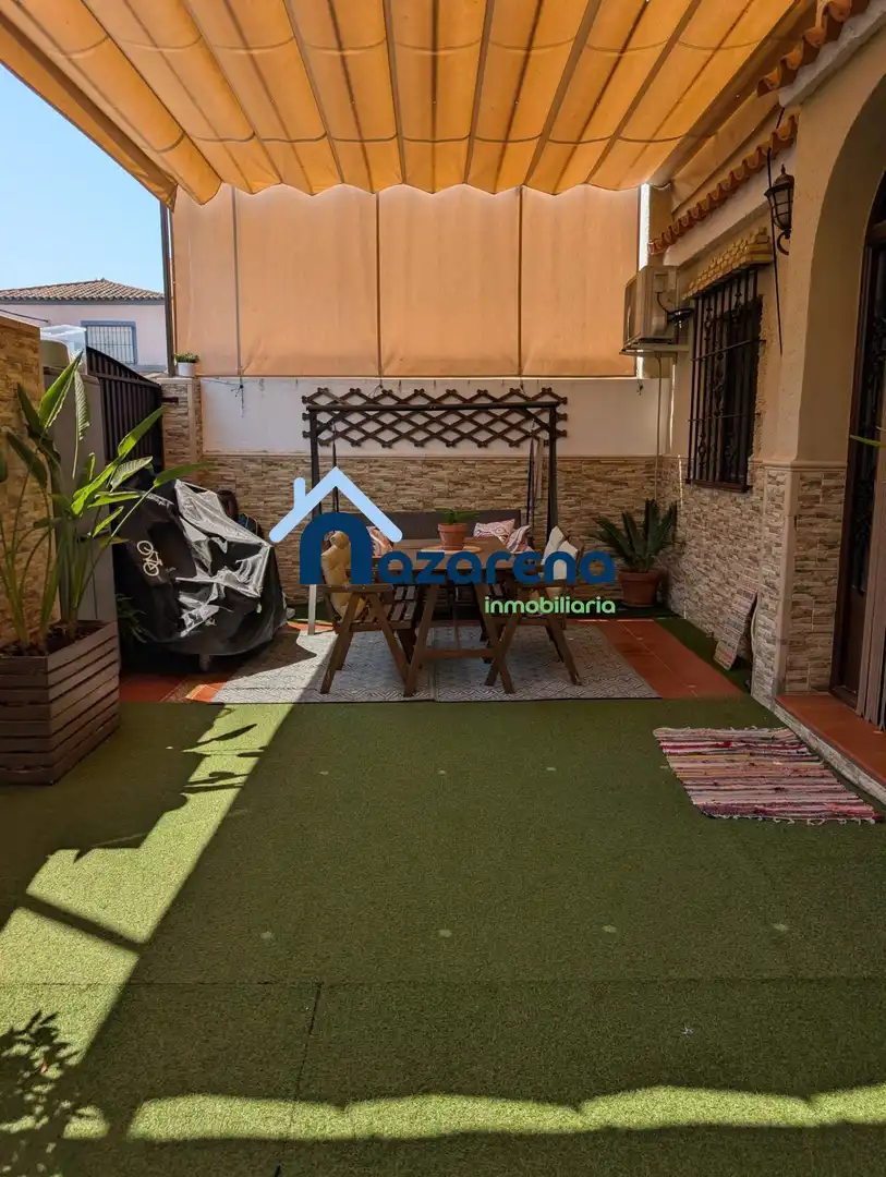 Terrace of Detached homes for sale in Dos Hermanas  with Air Conditioner