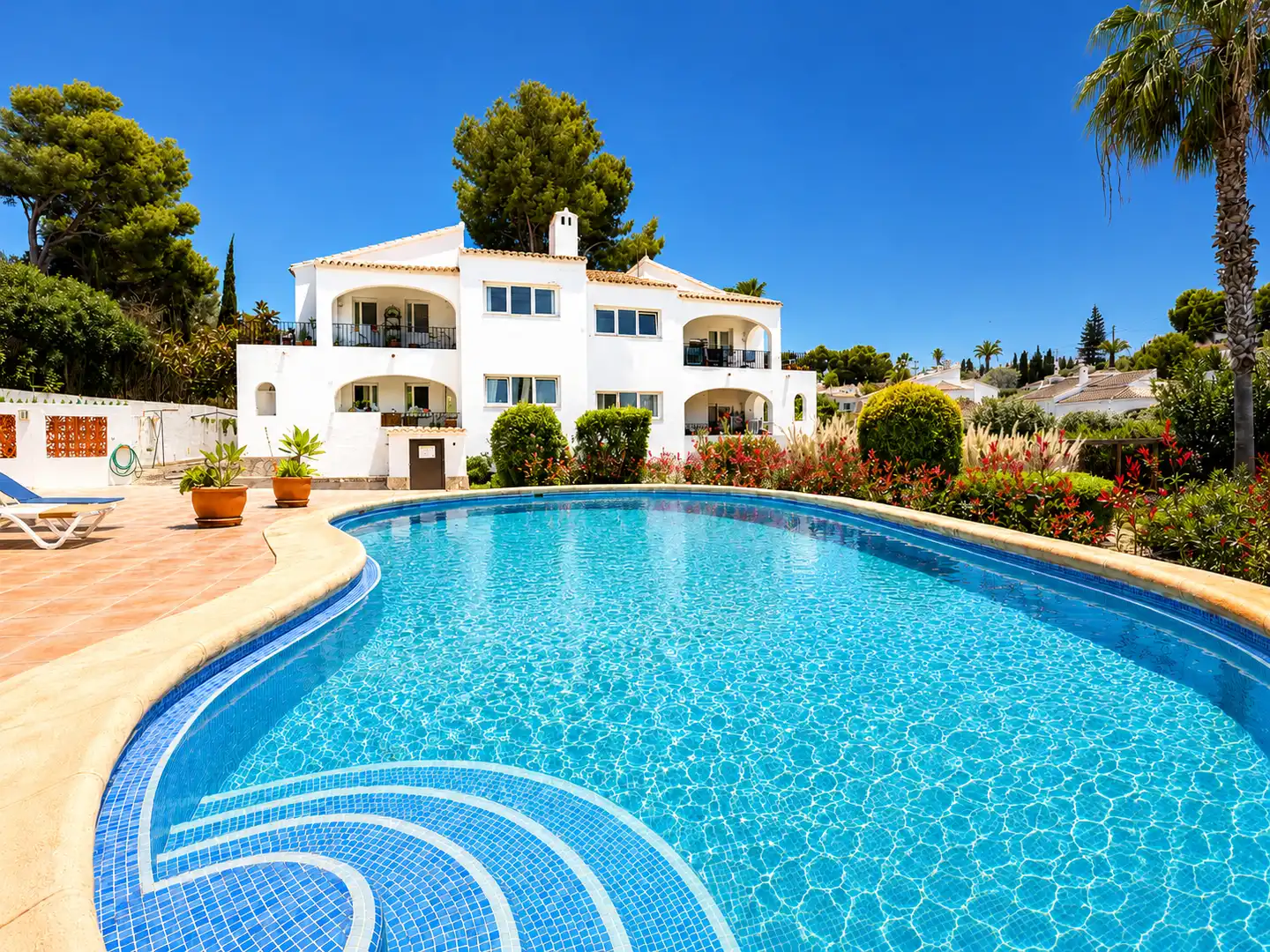 Swimming pool of Houses for sale in Jávea / Xàbia  with Air Conditioner, Heating and Private garden