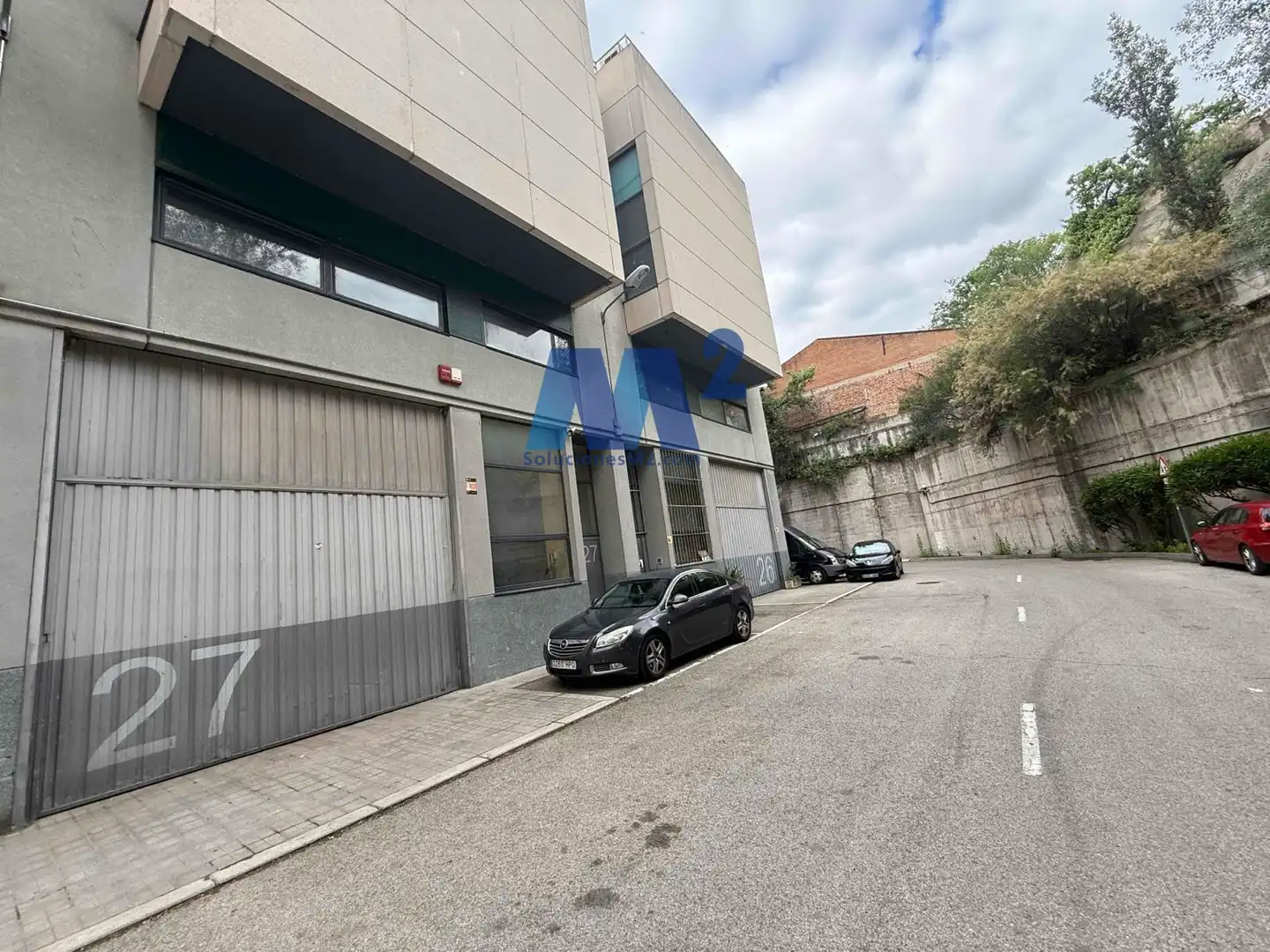 Exterior view of Industrial buildings for rent in Alcobendas