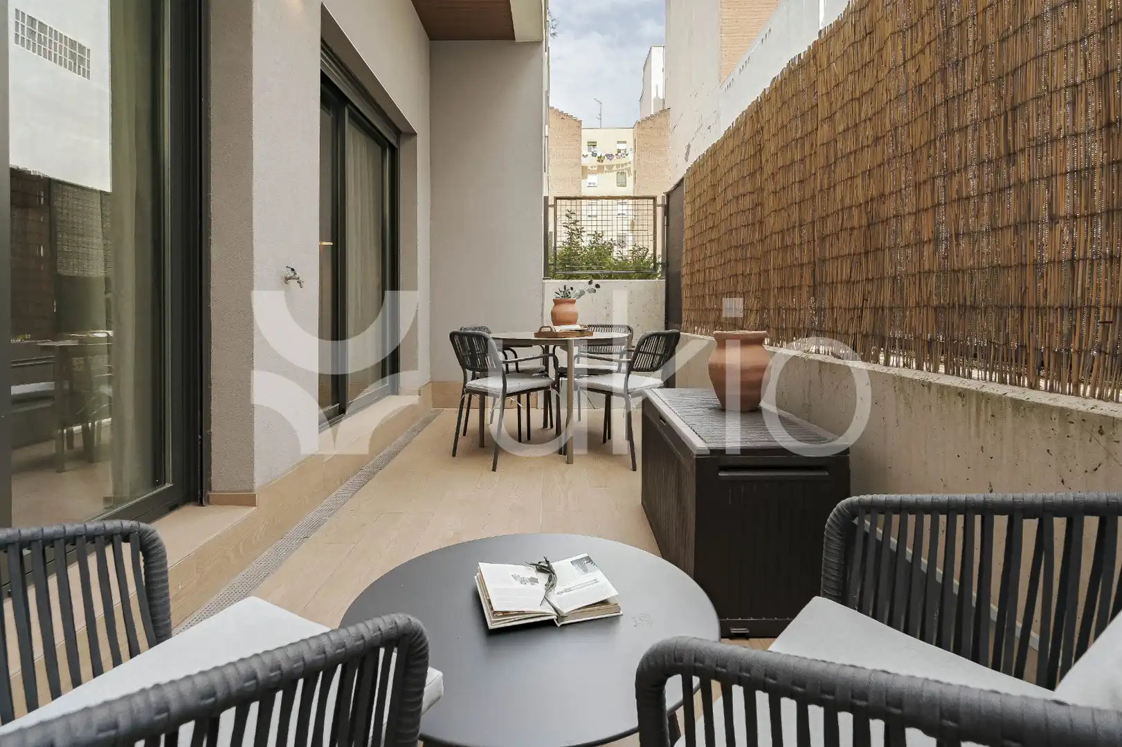 Terrasse von Wohnungen zur Miete in Madrid mit Heizung, Terrasse und Möbliert