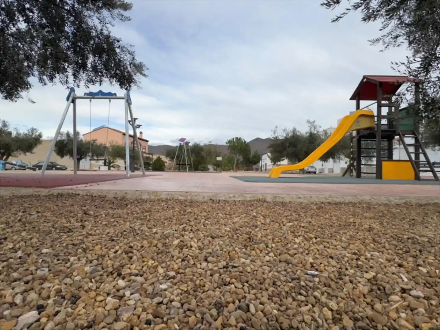 Vista exterior de Casa adosada en venda en Uleila del Campo amb Balcó