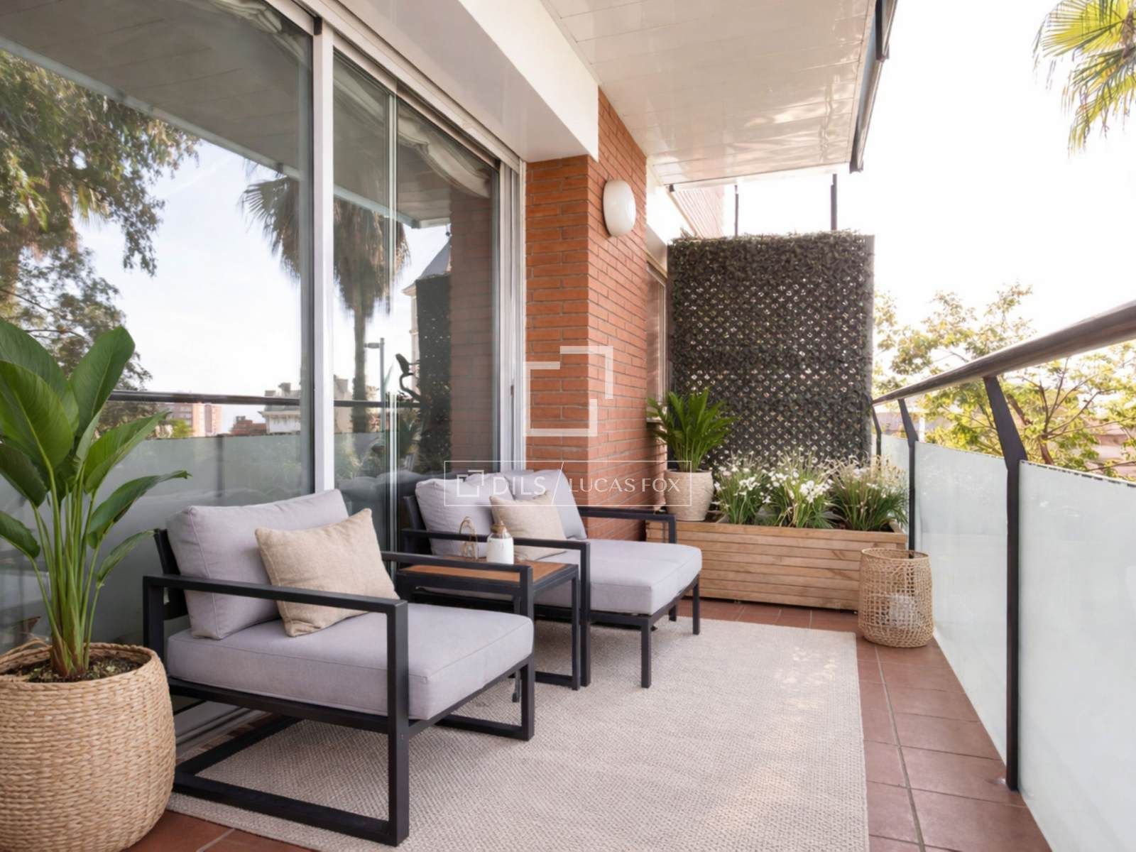 Terrace of Flat for sale in Sant Just Desvern  with Air Conditioner and Balcony