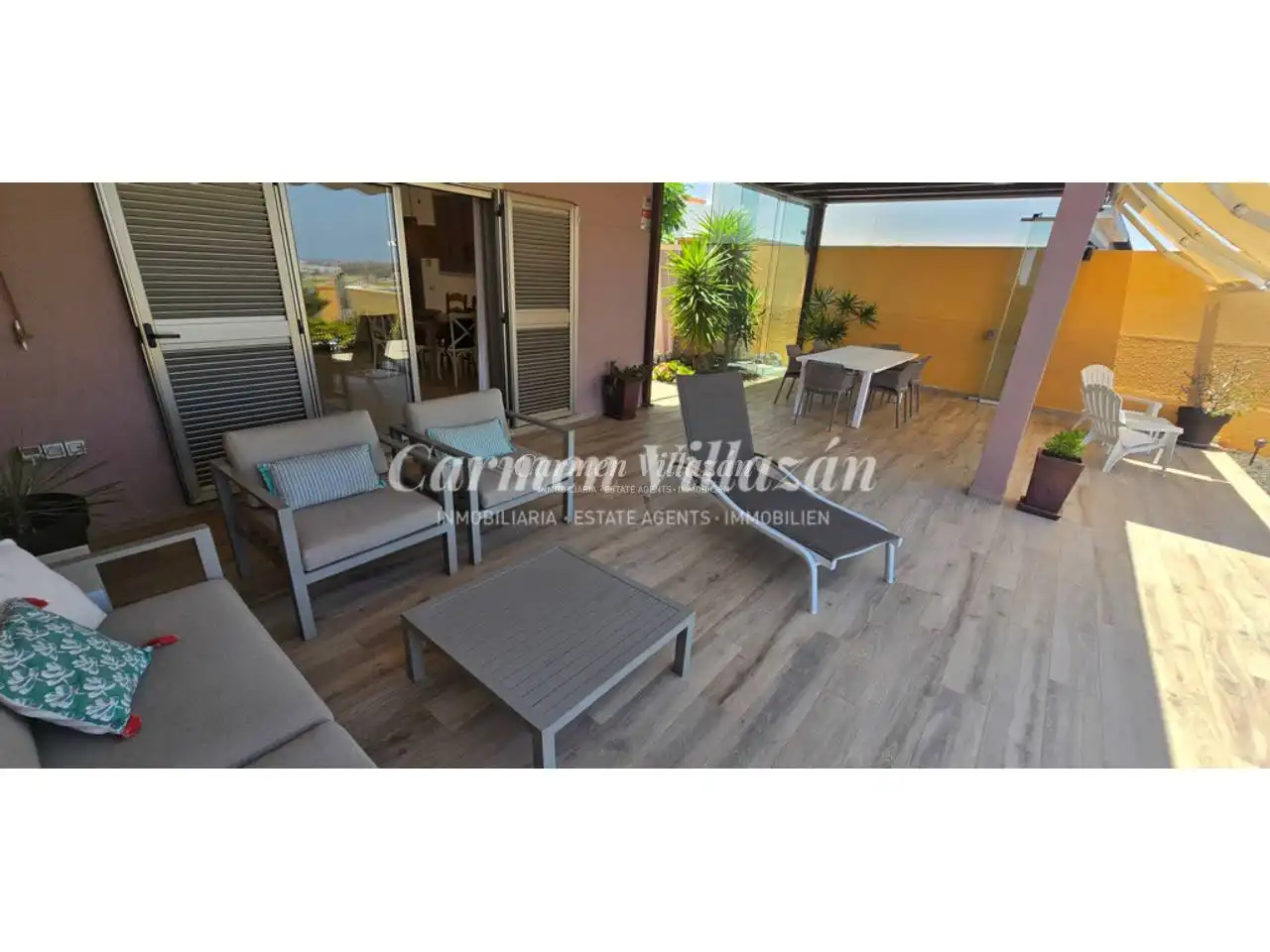 Terrassa de Casa o xalet en venda en Antigua amb Jardí privat, Terrassa i Moblat