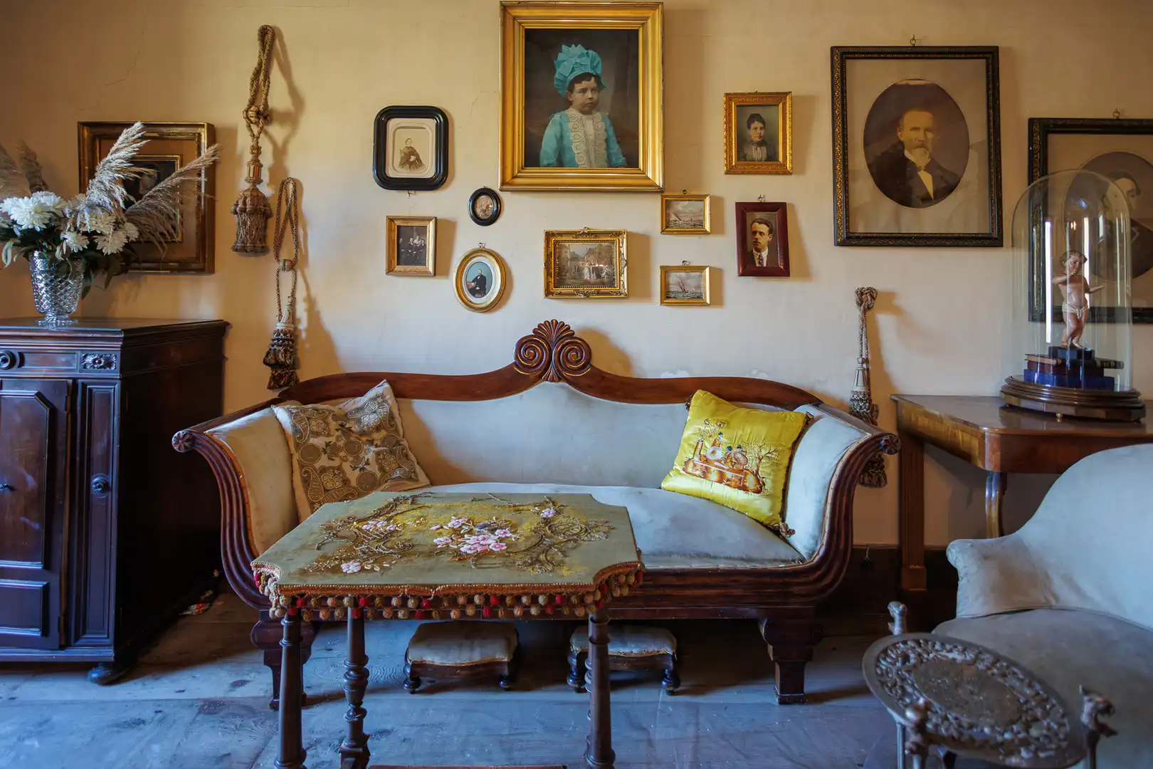 Sala de estar de Finca rústica en venta en Cenlle