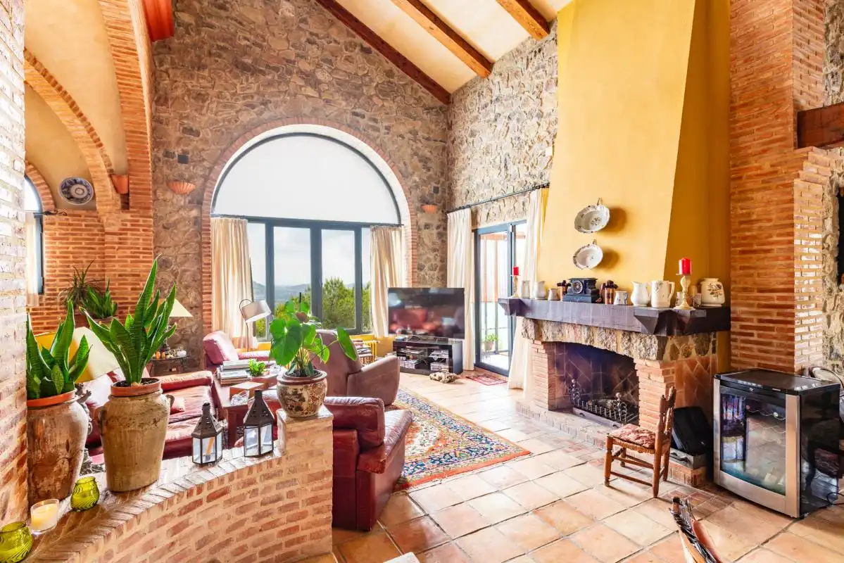 Sala de estar de Casa o chalet en venta en Gilet con Calefacción, Jardín privado y Terraza