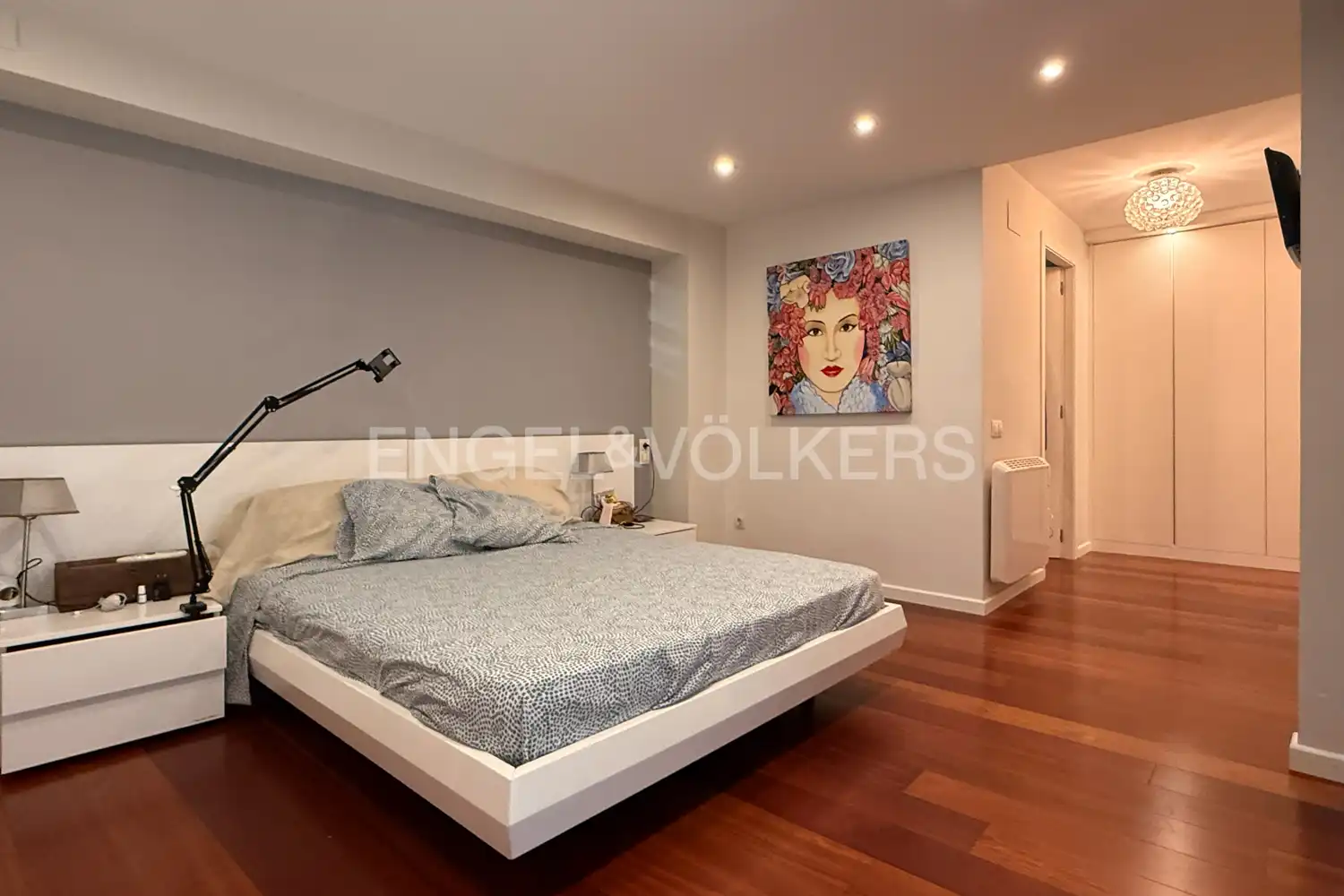 Bedroom of Flat for rent in Paterna  with Air Conditioner, Heating and Parquet flooring