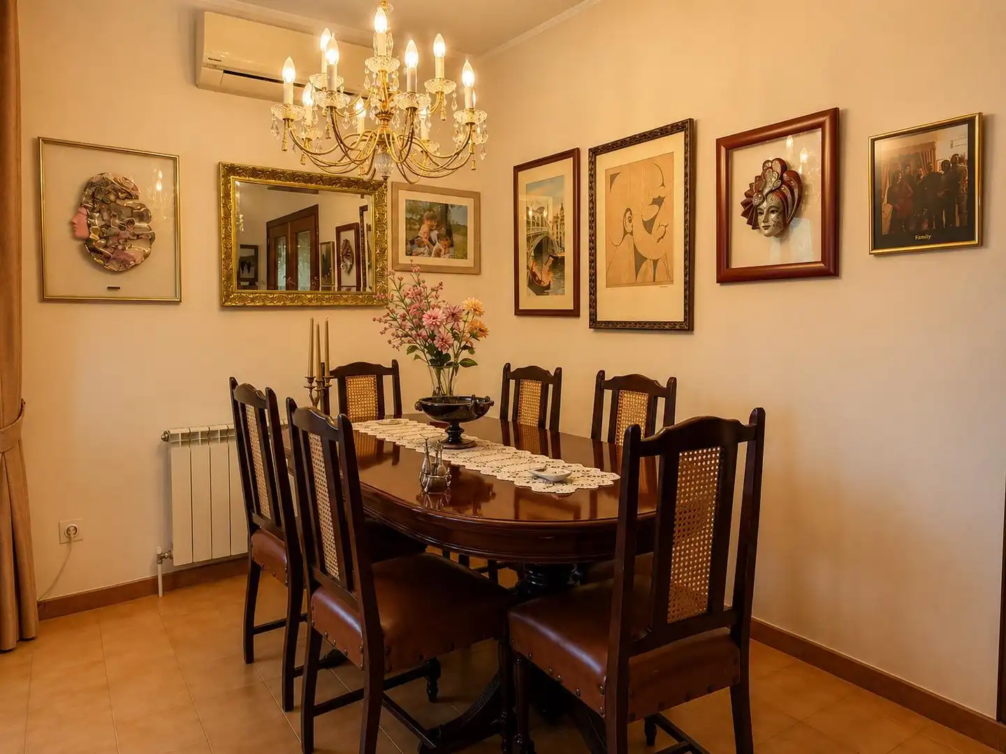 Comedor de Casa o chalet en venta en El Vilosell con Jardín privado y Terraza
