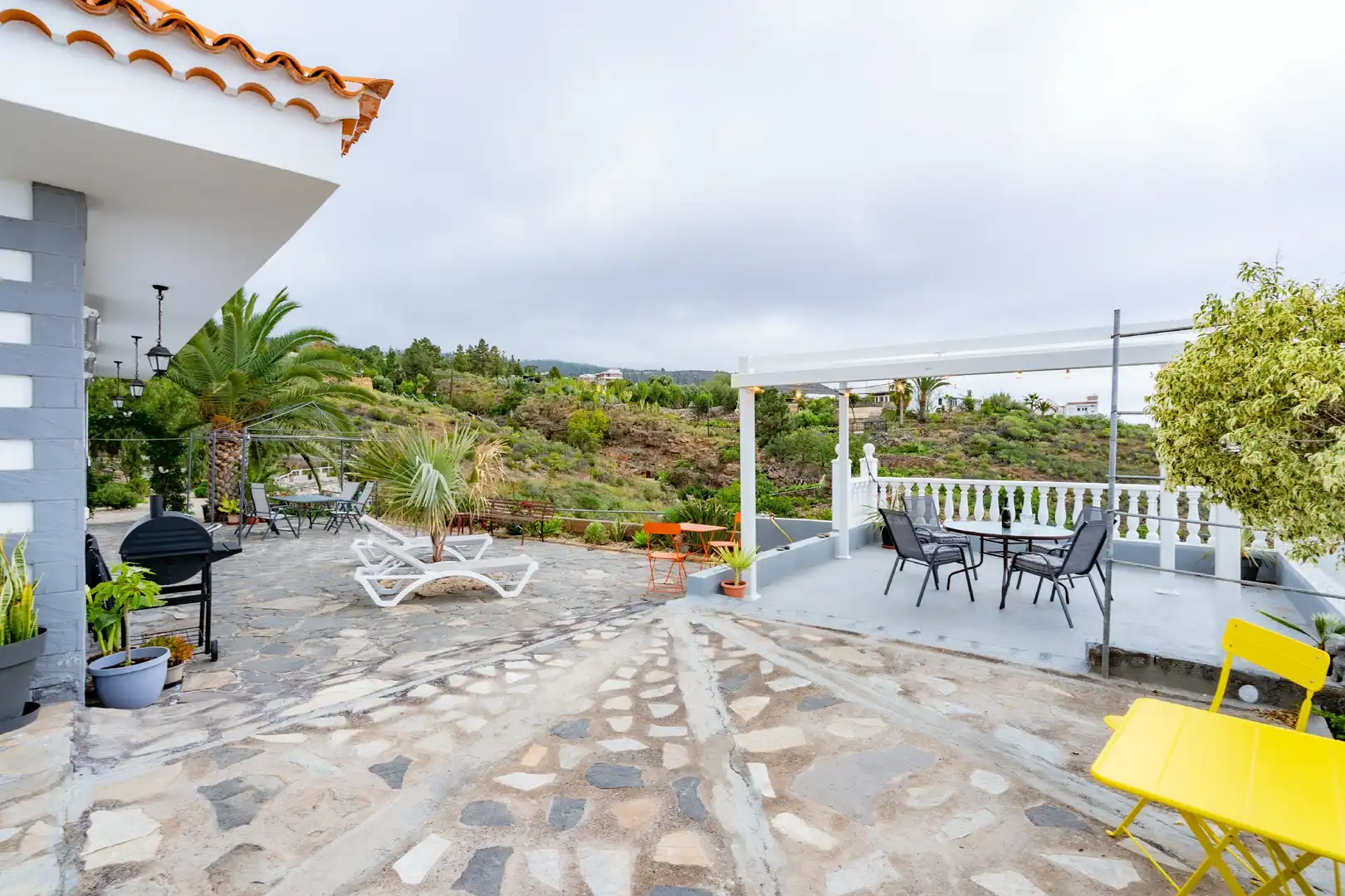 Terraza de Finca rústica en venta en Granadilla de Abona con Aire acondicionado, Jardín privado y Terraza
