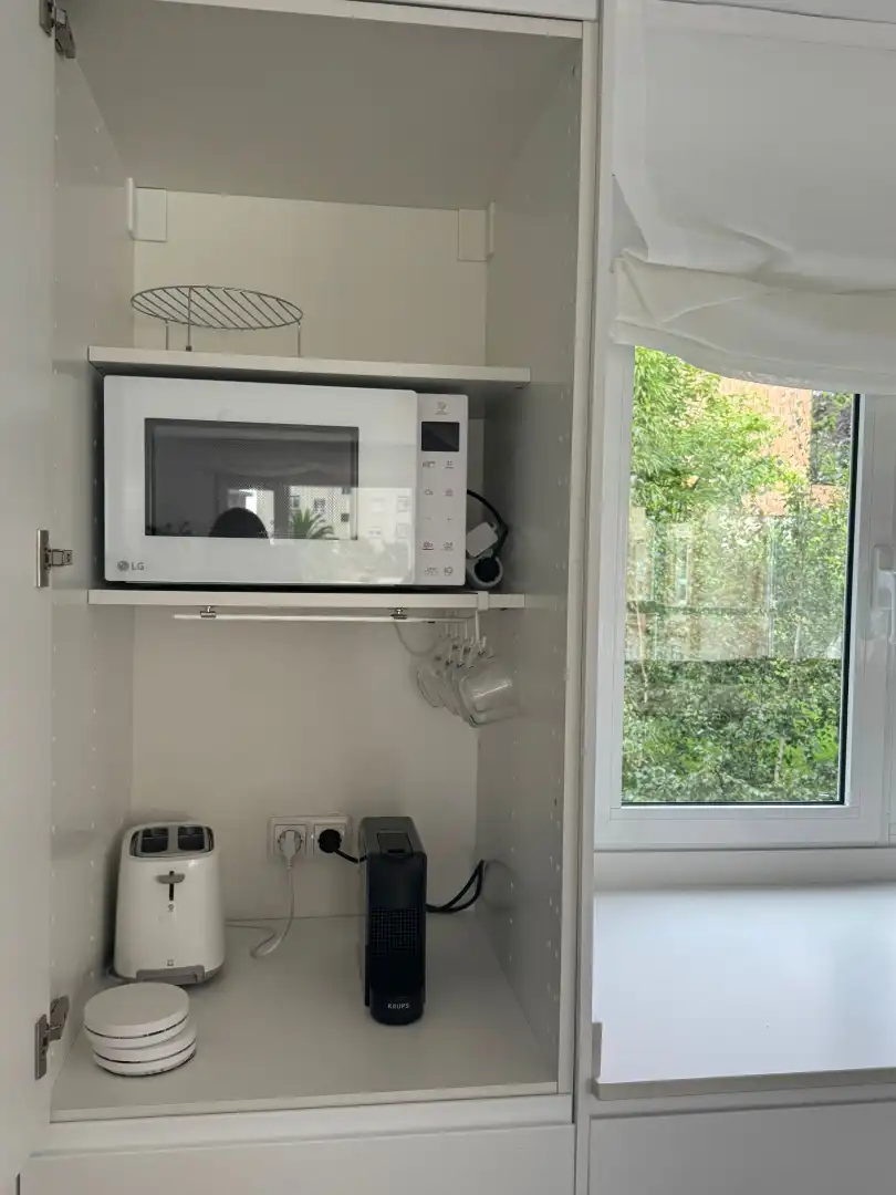 Küche von Wohnung zur Miete in Santander mit Klimaanlage, Heizung und Parkett