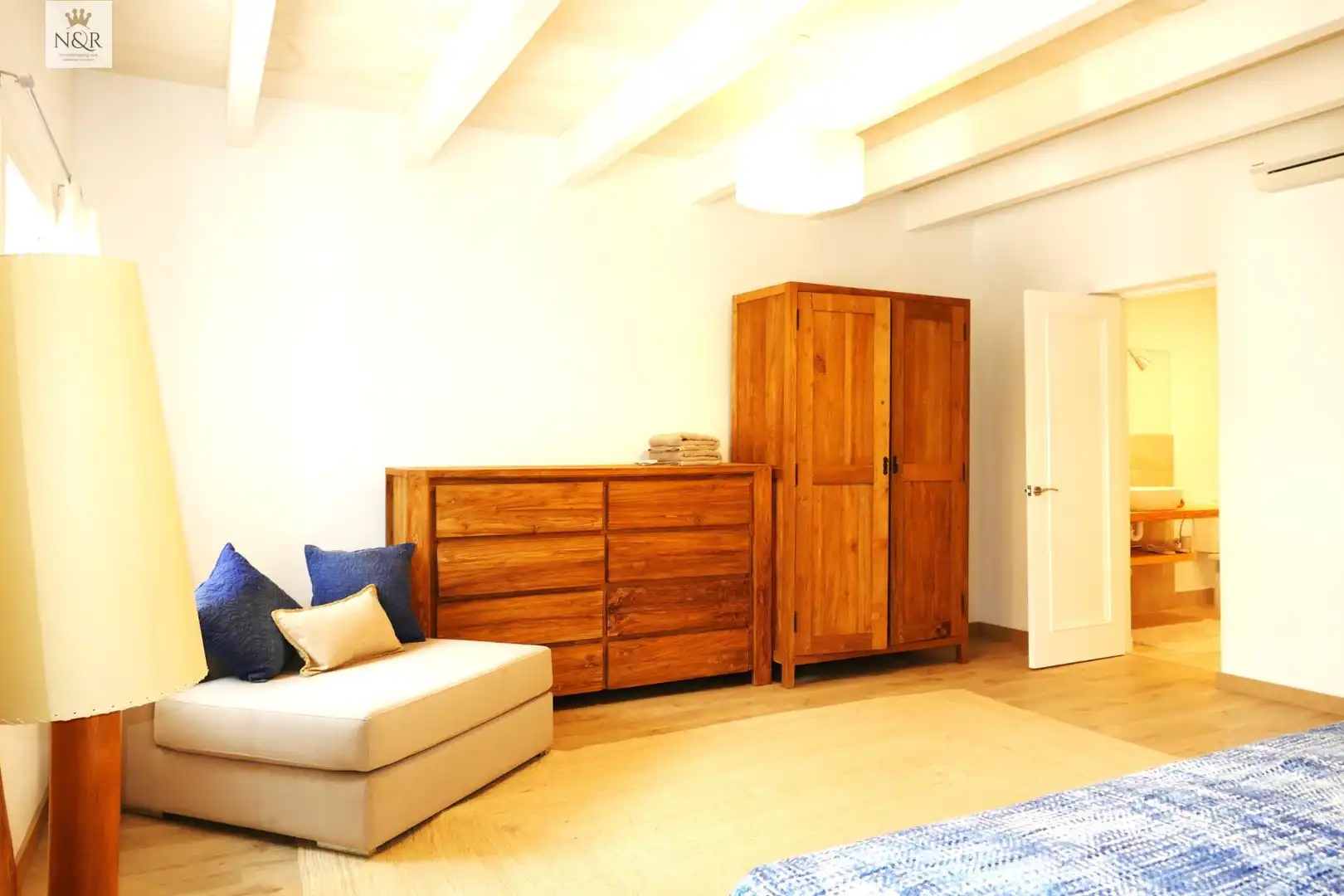 Dormitori de Casa o xalet en venda en Maó - Mahón amb Jardí privat, Parquet i Terrassa