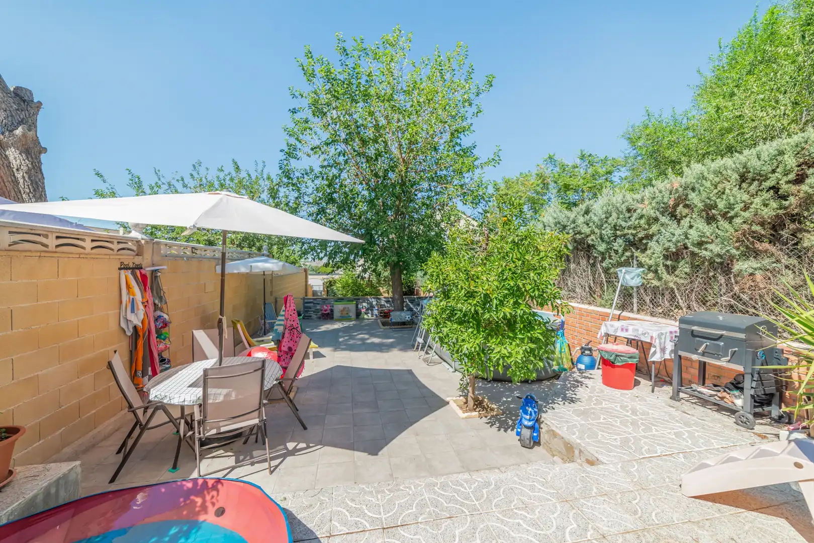 Terrassa de Casa o xalet en venda en Rivas-Vaciamadrid amb Aire condicionat, Calefacció i Jardí privat