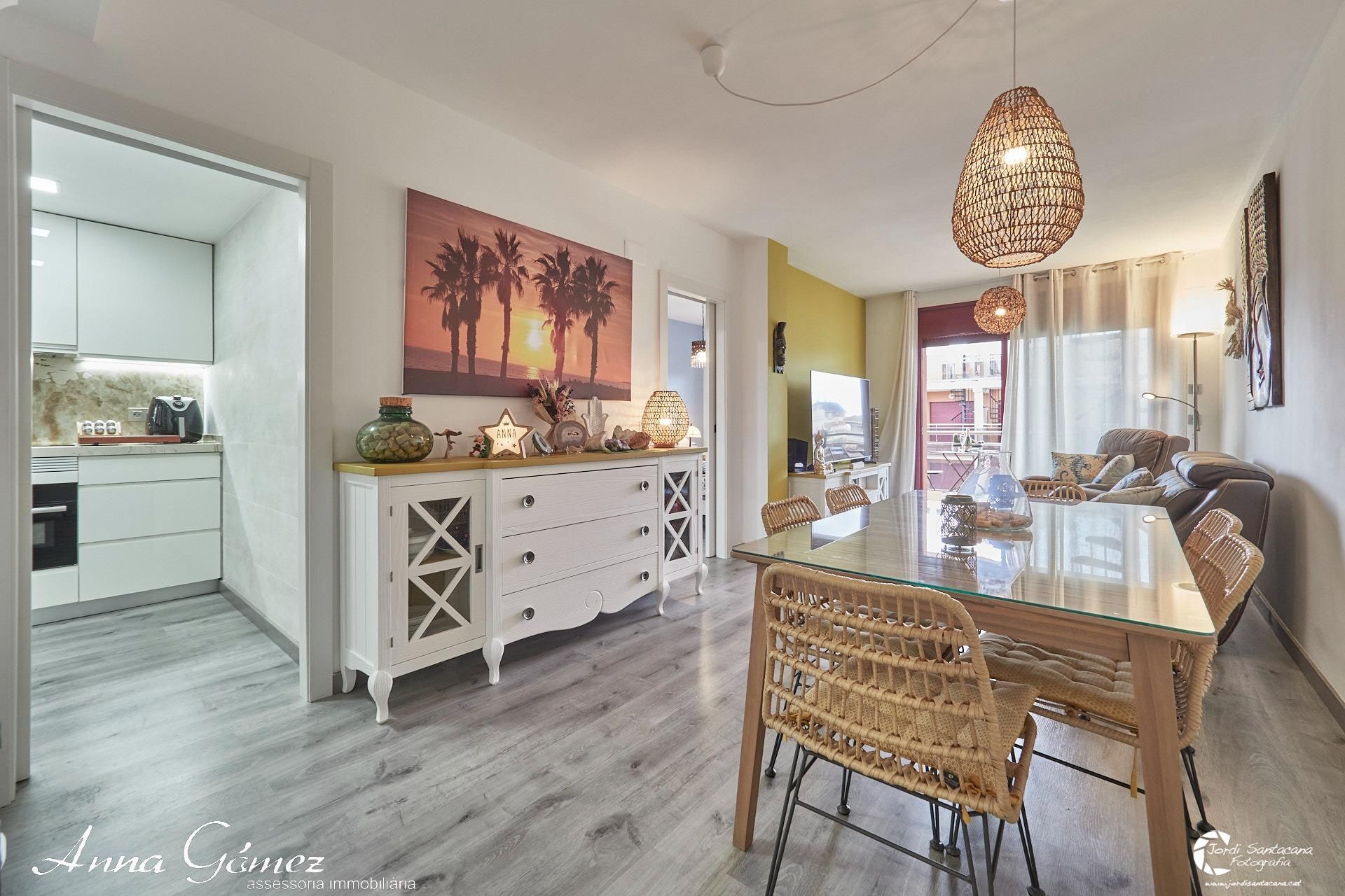 Comedor de Ático en venta en Calafell con Jardín privado, Parquet y Terraza