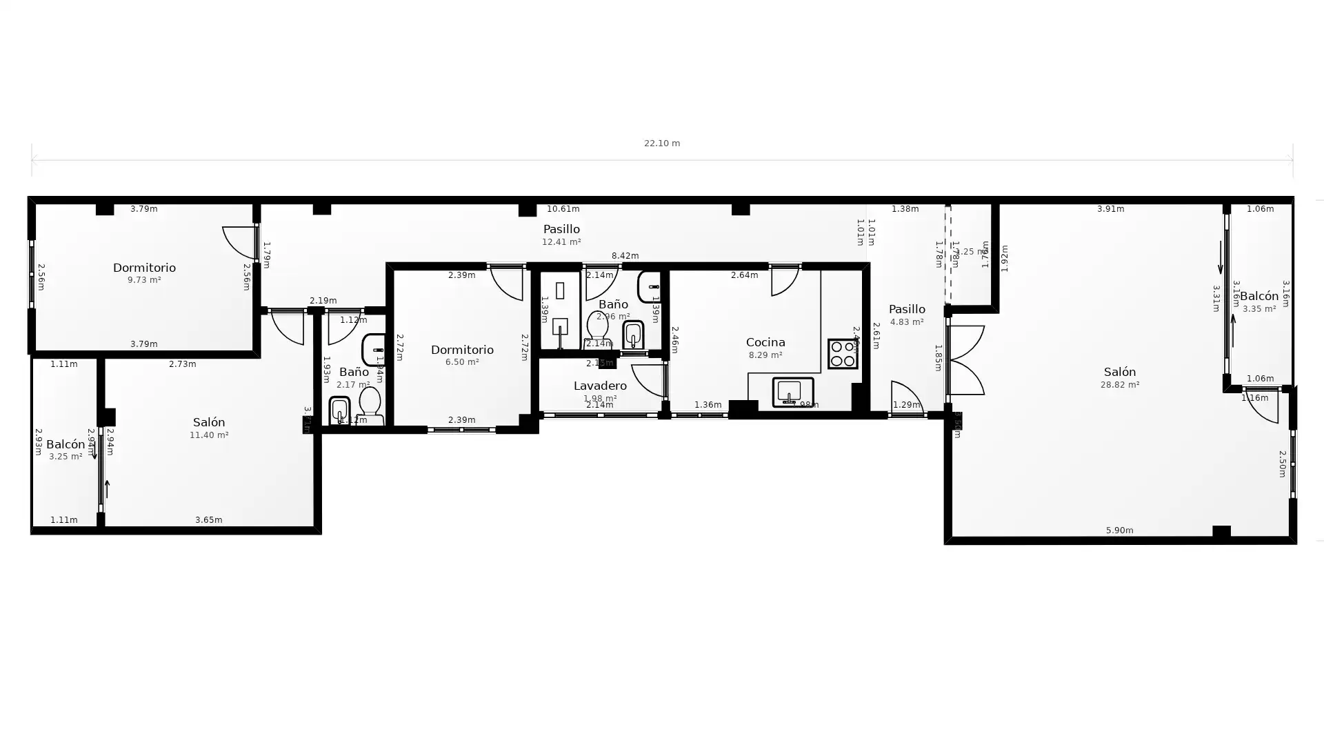 Piso en venta en Alcoy / Alcoi con Balcón