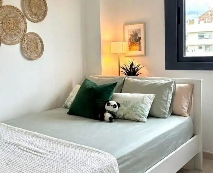 Bedroom of Attic for sale in Málaga  with Air Conditioner, Terrace and Storage room