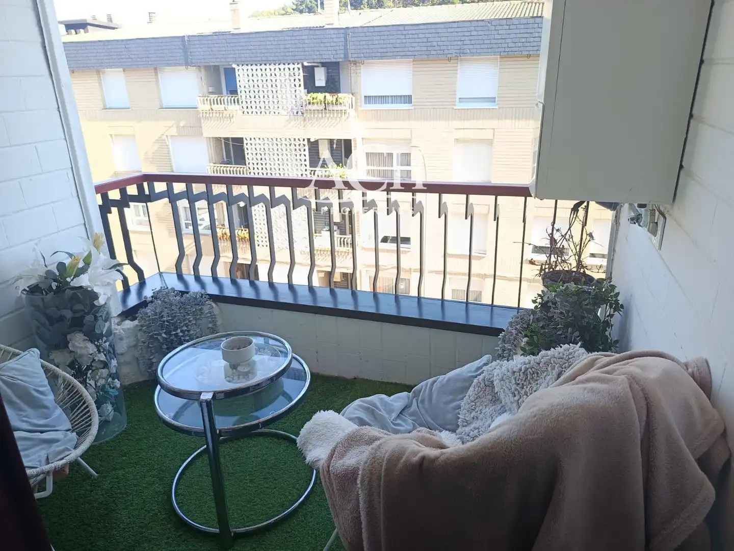 Terrassa de Pis de lloguer en Sopela amb Calefacció, Terrassa i Moblat