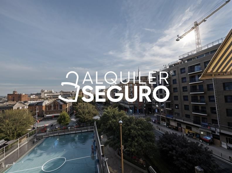 Exterior view of Flat to rent in  Madrid Capital  with Heating, Storage room and Furnished