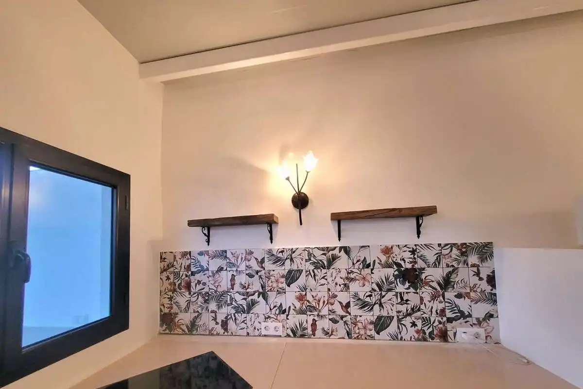 Cocina de Apartamento de alquiler en Tías