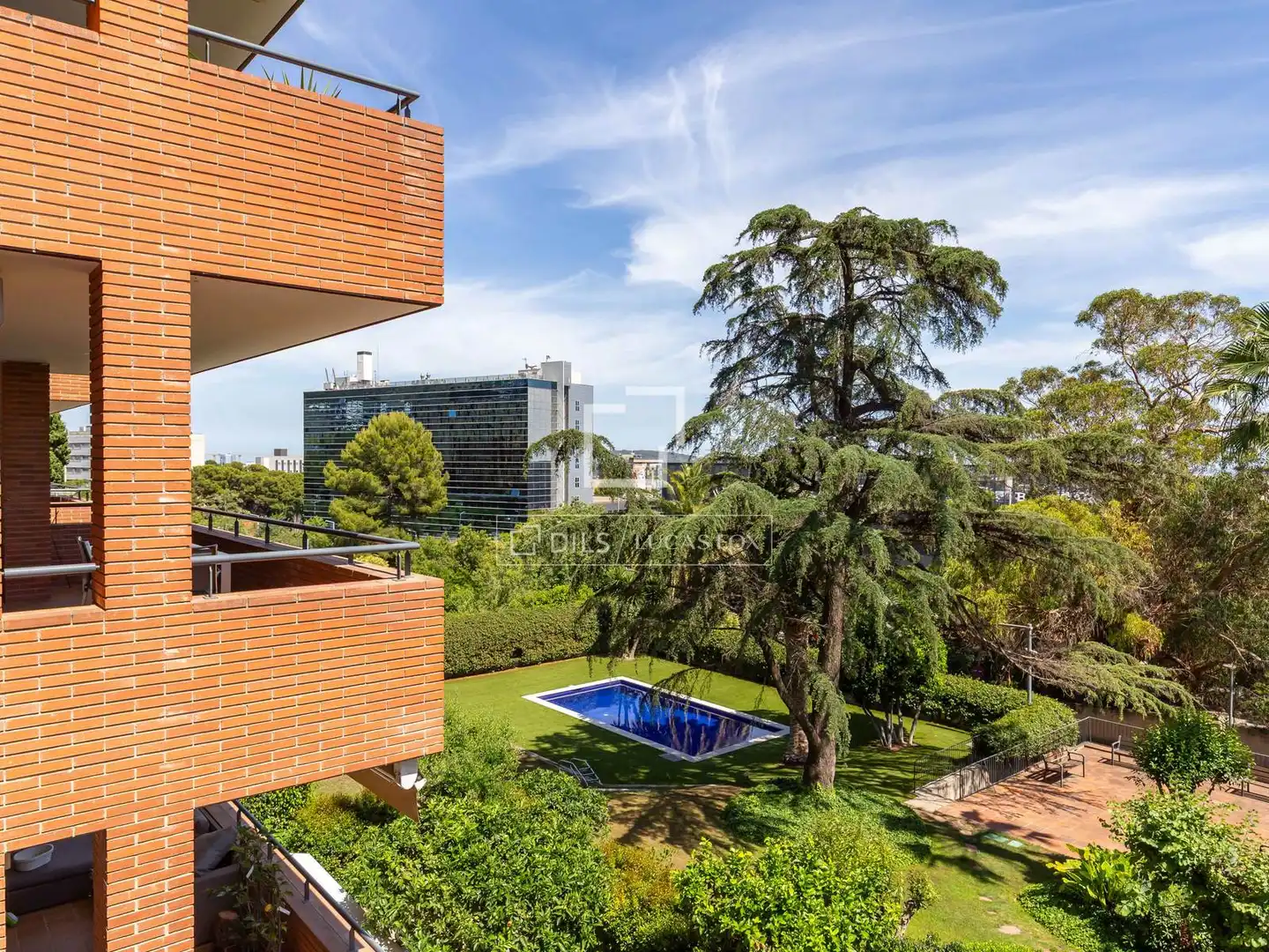 Garden of Flat for sale in Esplugues de Llobregat  with Air Conditioner, Heating and Private garden