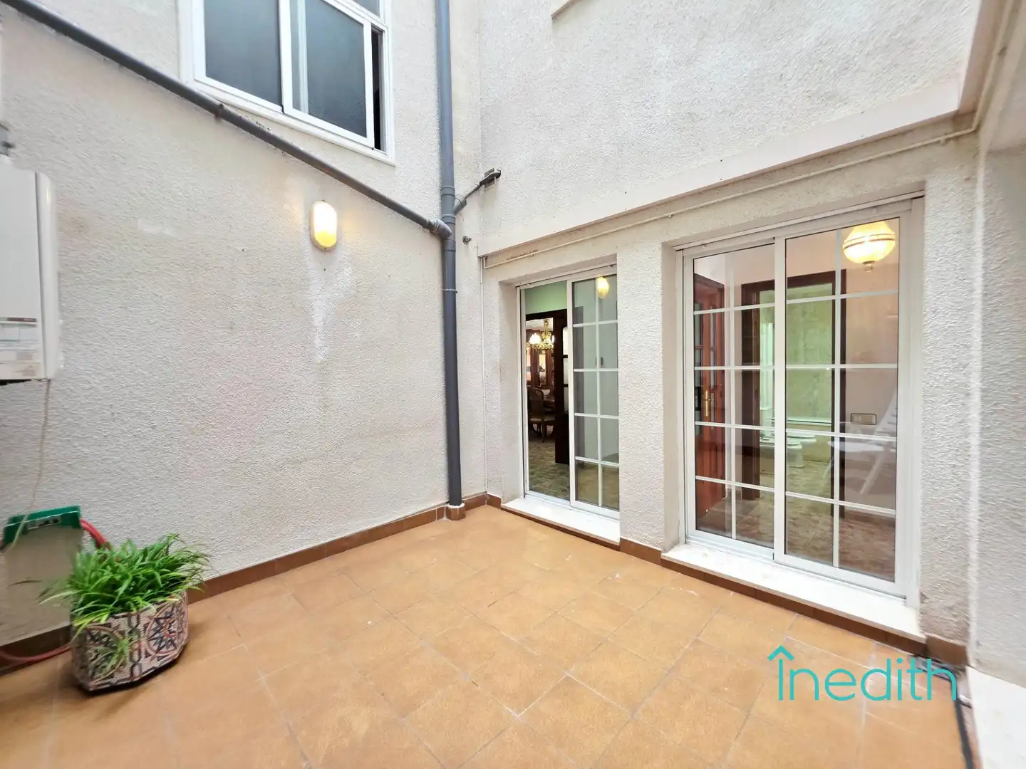 Terrasse von Wohnung zum Verkauf in Cubelles mit Heizung, Privatgarten und Terrasse
