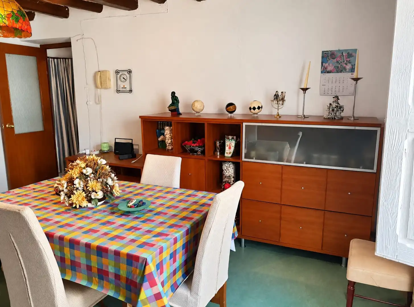 Menjador de Finca rústica en venda en Villalba de Perejil amb Jardí privat, Terrassa i Traster