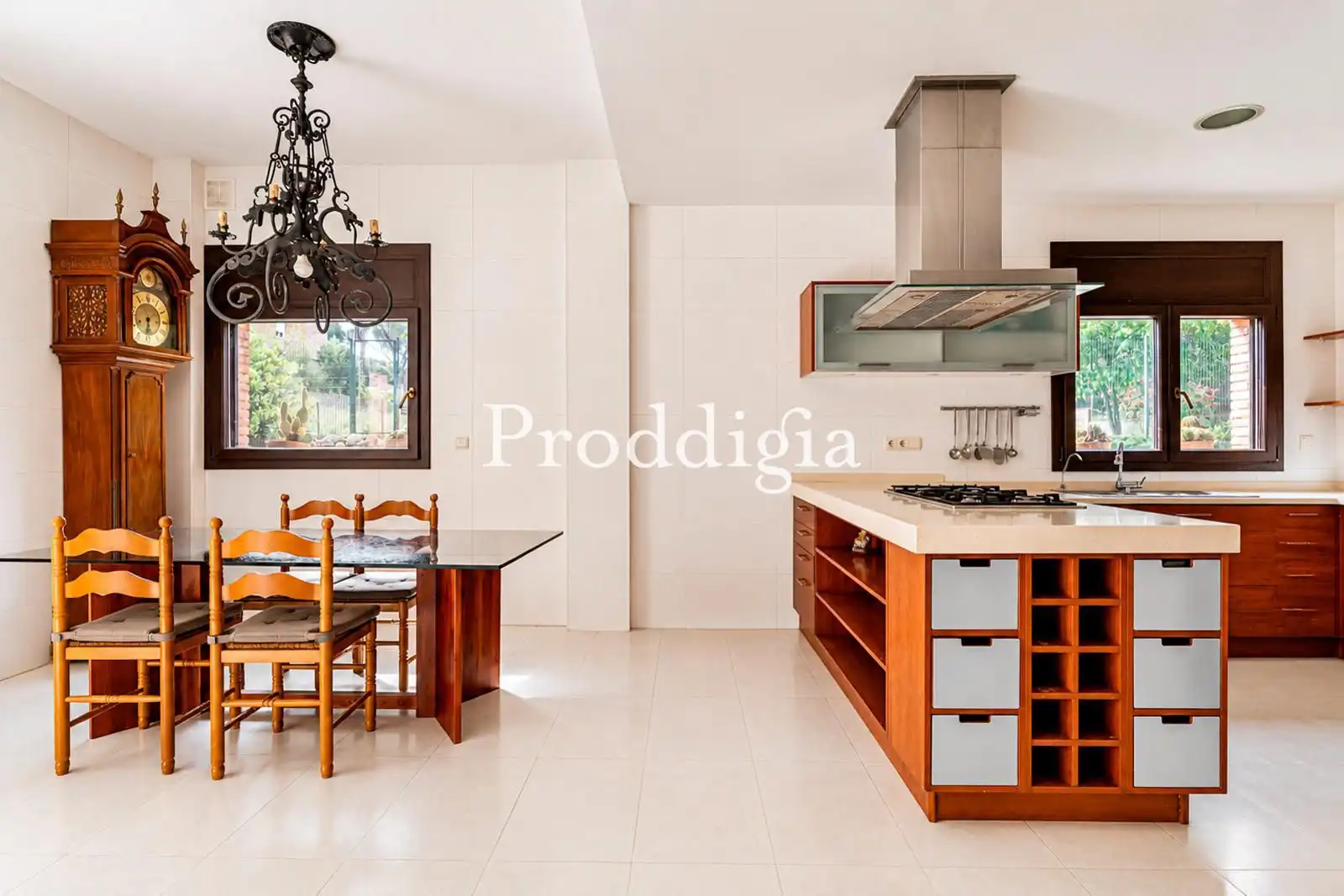 Kitchen of Houses for sale in Sant Cugat del Vallès  with Air Conditioner, Heating and Terrace